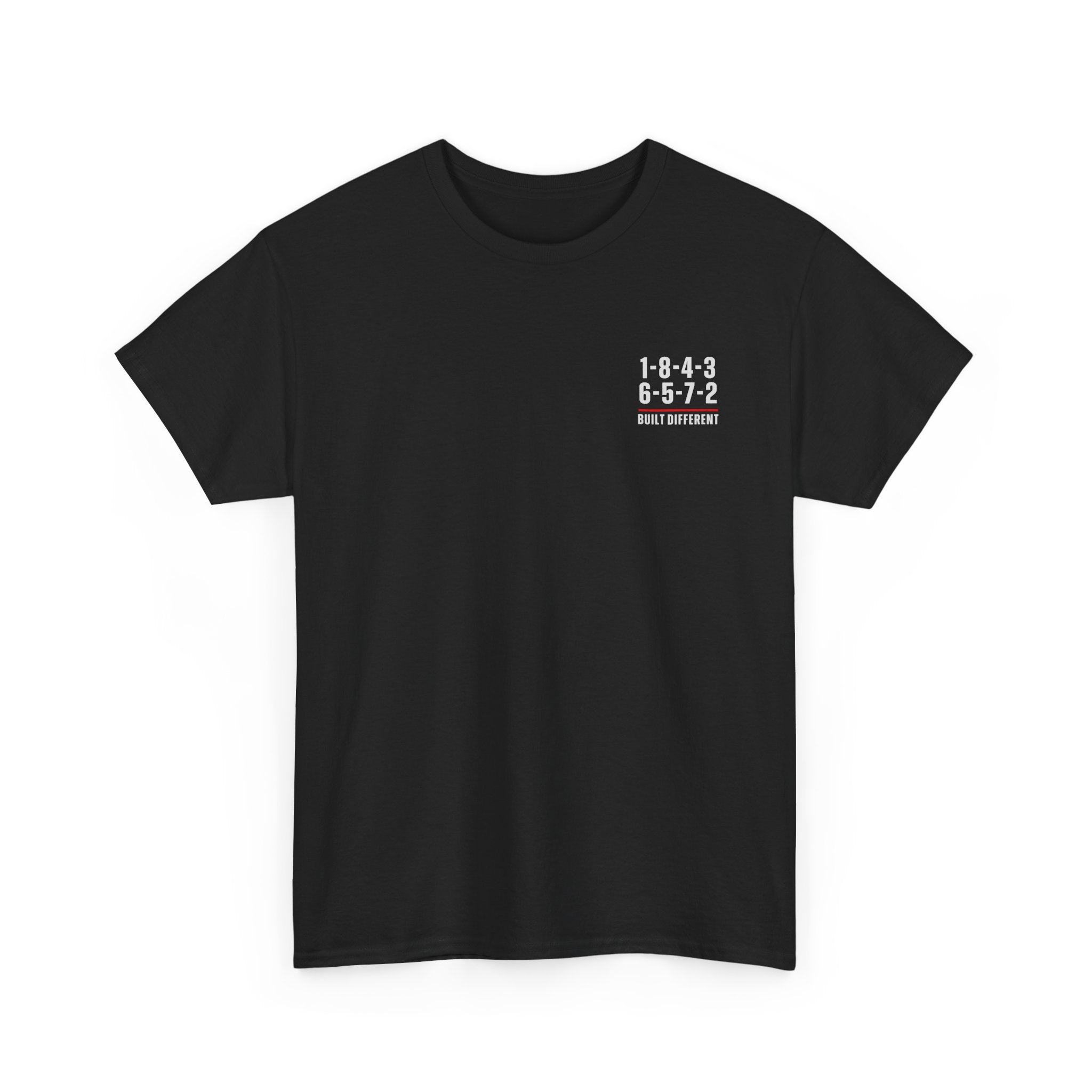 Built Different V8 Firing Order T-Shirt | Muscle Car Tee