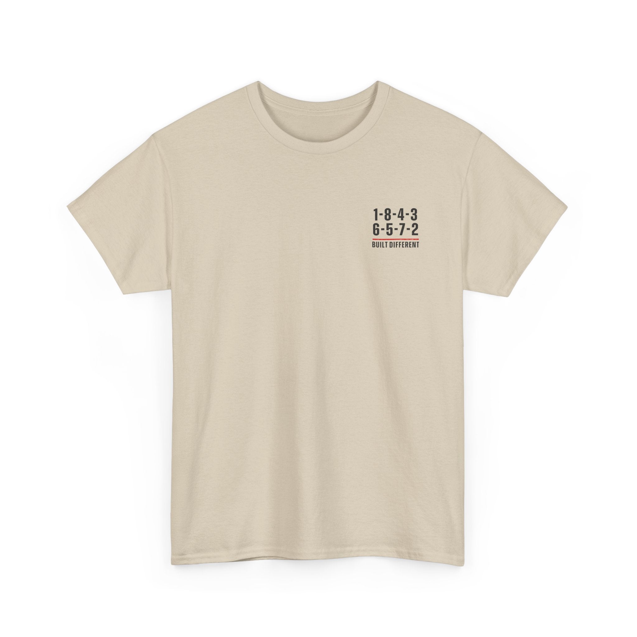 Built Different V8 Firing Order T-Shirt | Muscle Car Tee
