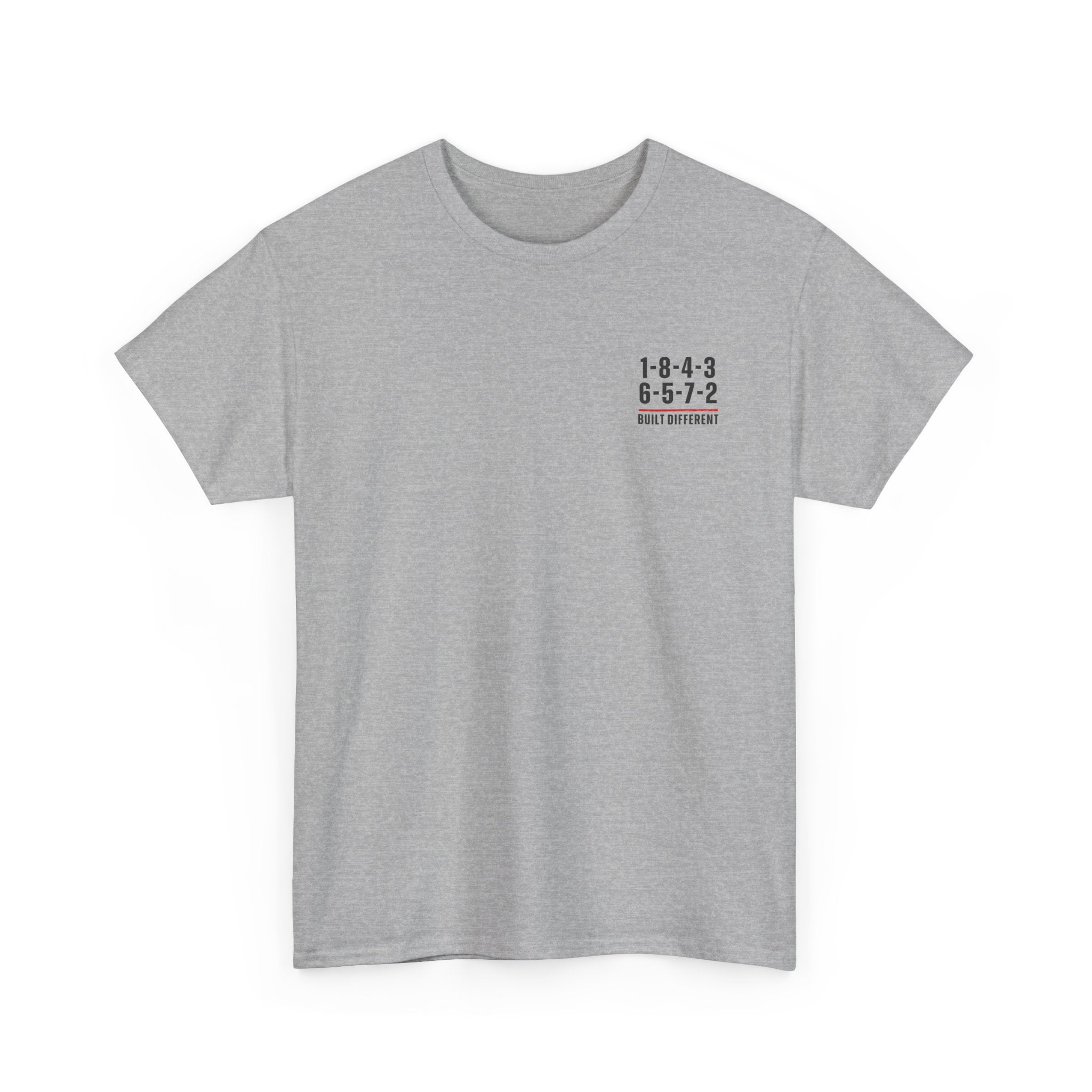 Built Different V8 Firing Order T-Shirt | Muscle Car Tee