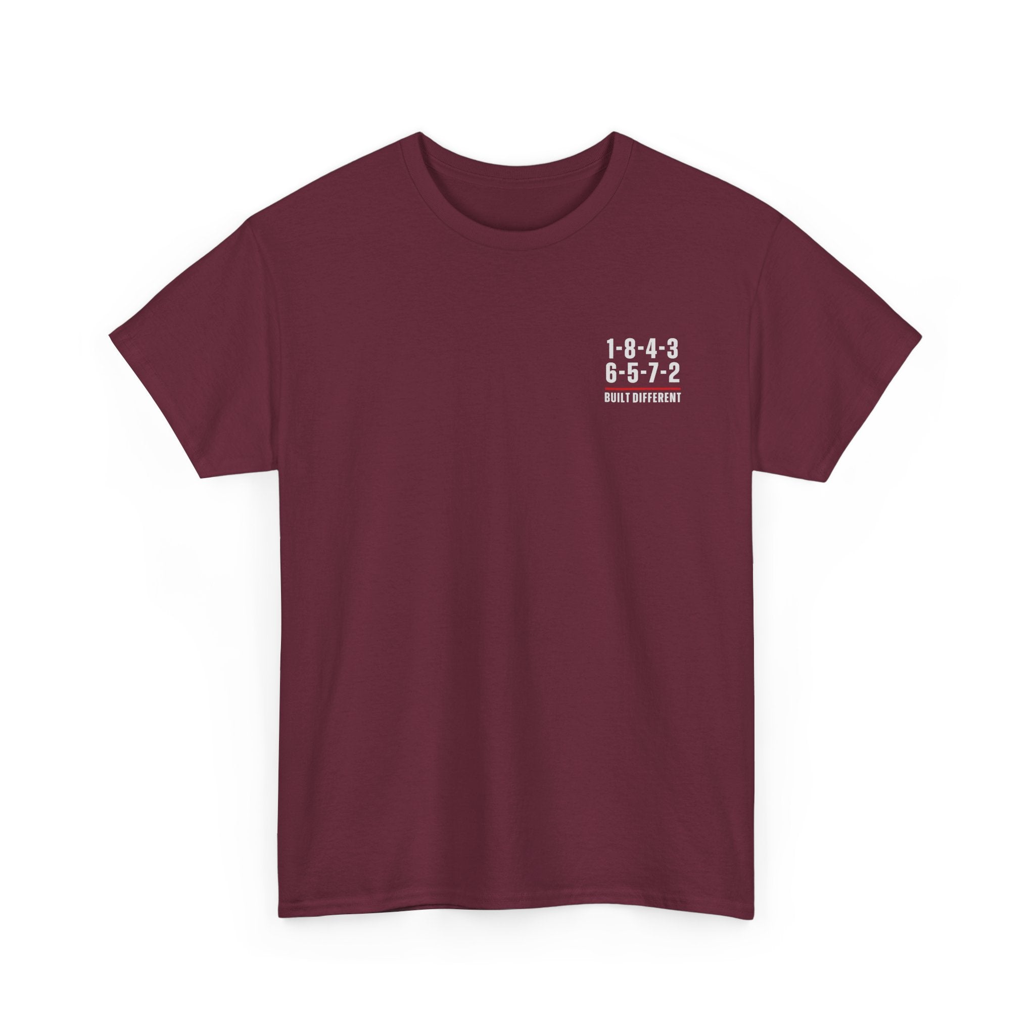 Built Different V8 Firing Order T-Shirt | Muscle Car Tee