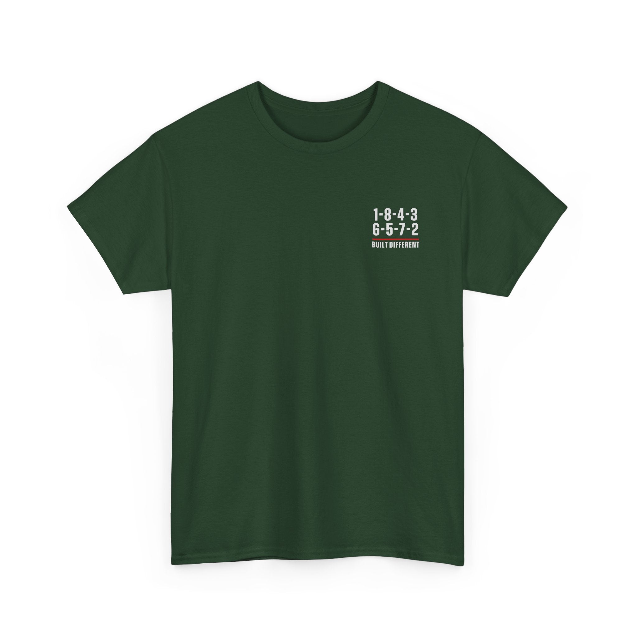 Built Different V8 Firing Order T-Shirt | Muscle Car Tee
