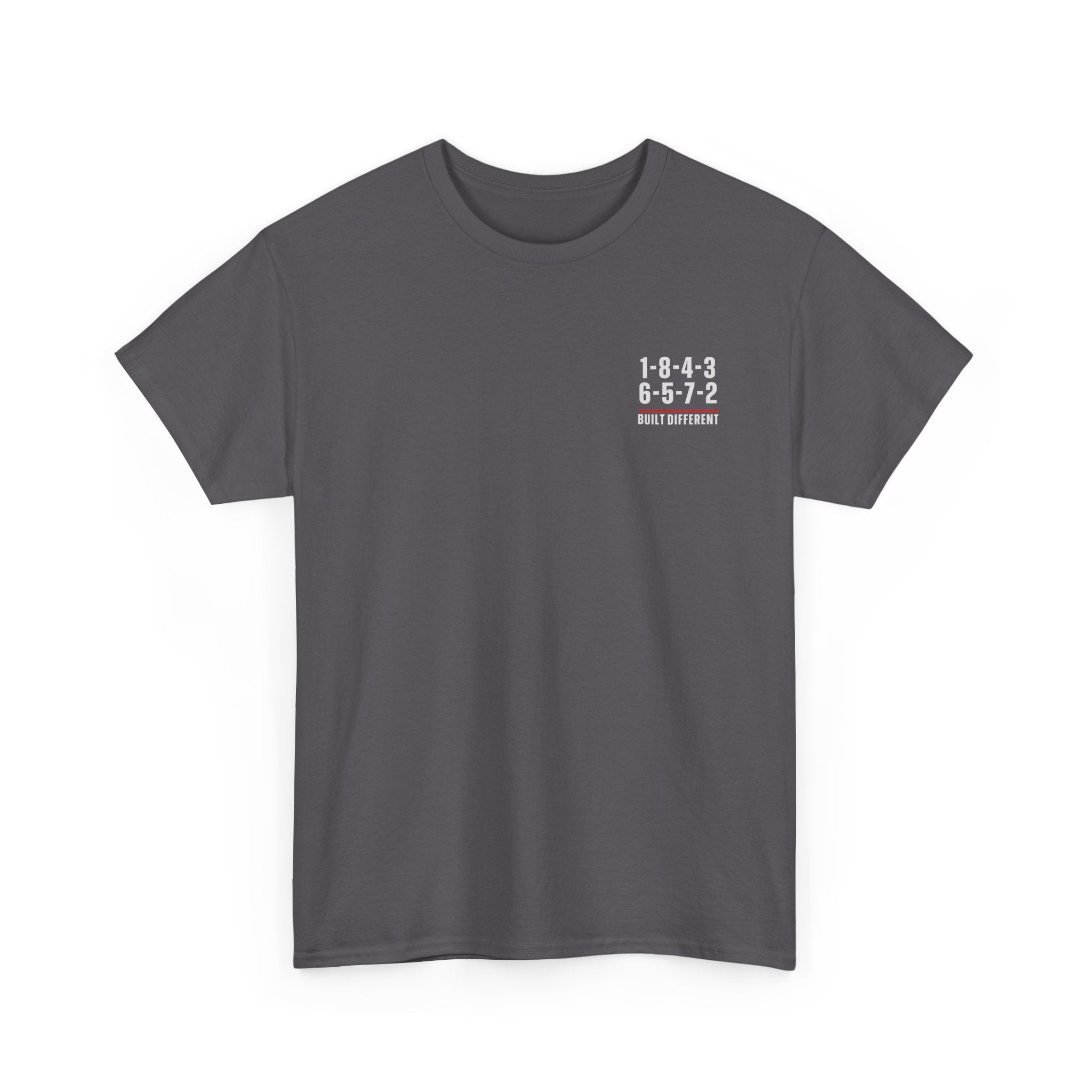 Built Different V8 Firing Order T-Shirt | Muscle Car Tee