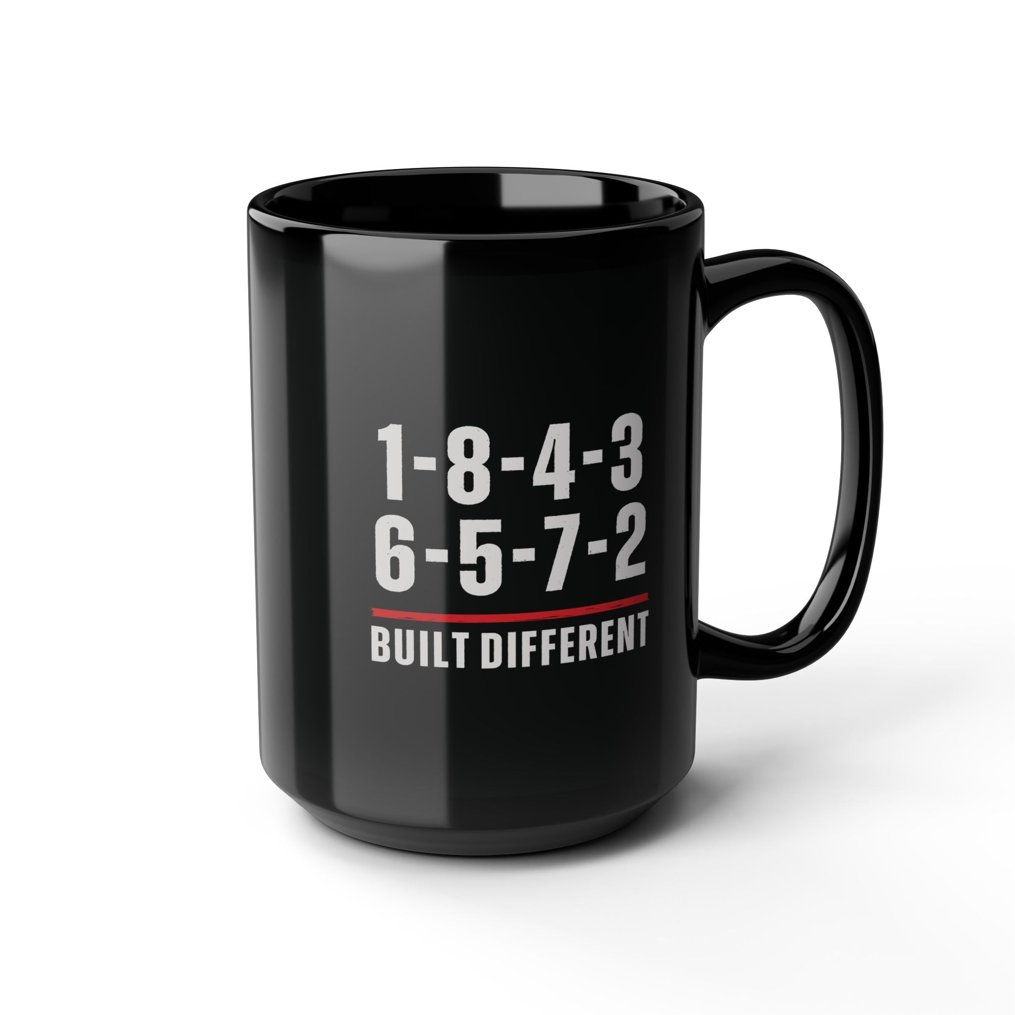Built Different V8 Firing Order Mug | 1-8-4-3-6-5-7-2