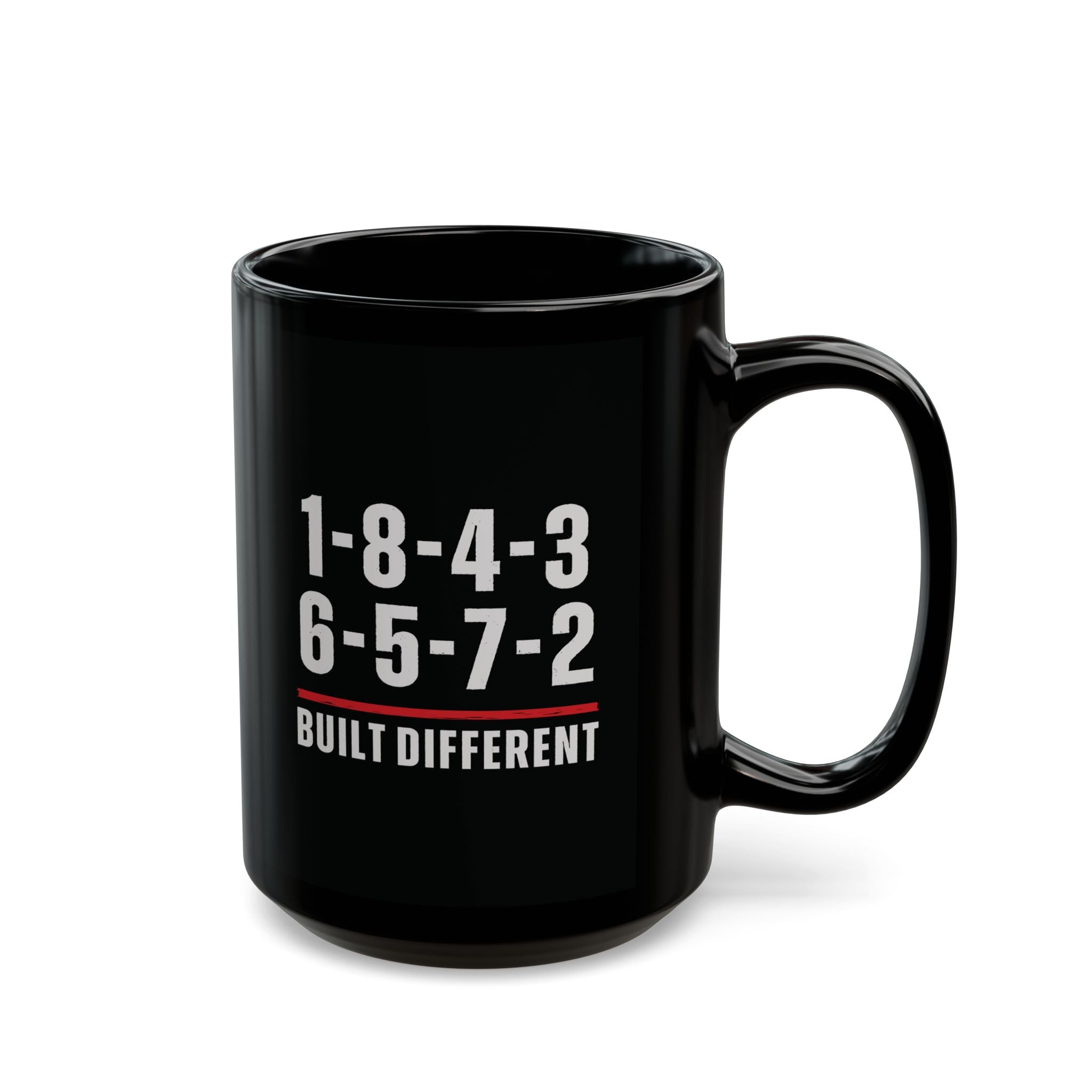 Built Different V8 Firing Order Mug | 1-8-4-3-6-5-7-2