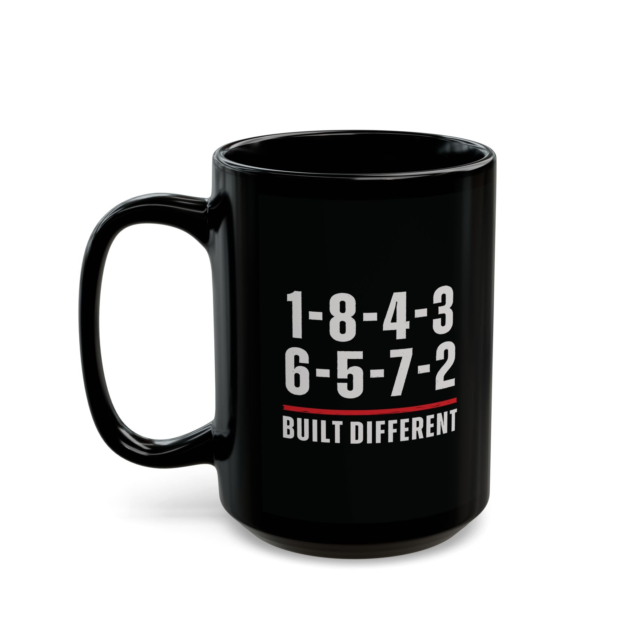 Built Different V8 Firing Order Mug | 1-8-4-3-6-5-7-2