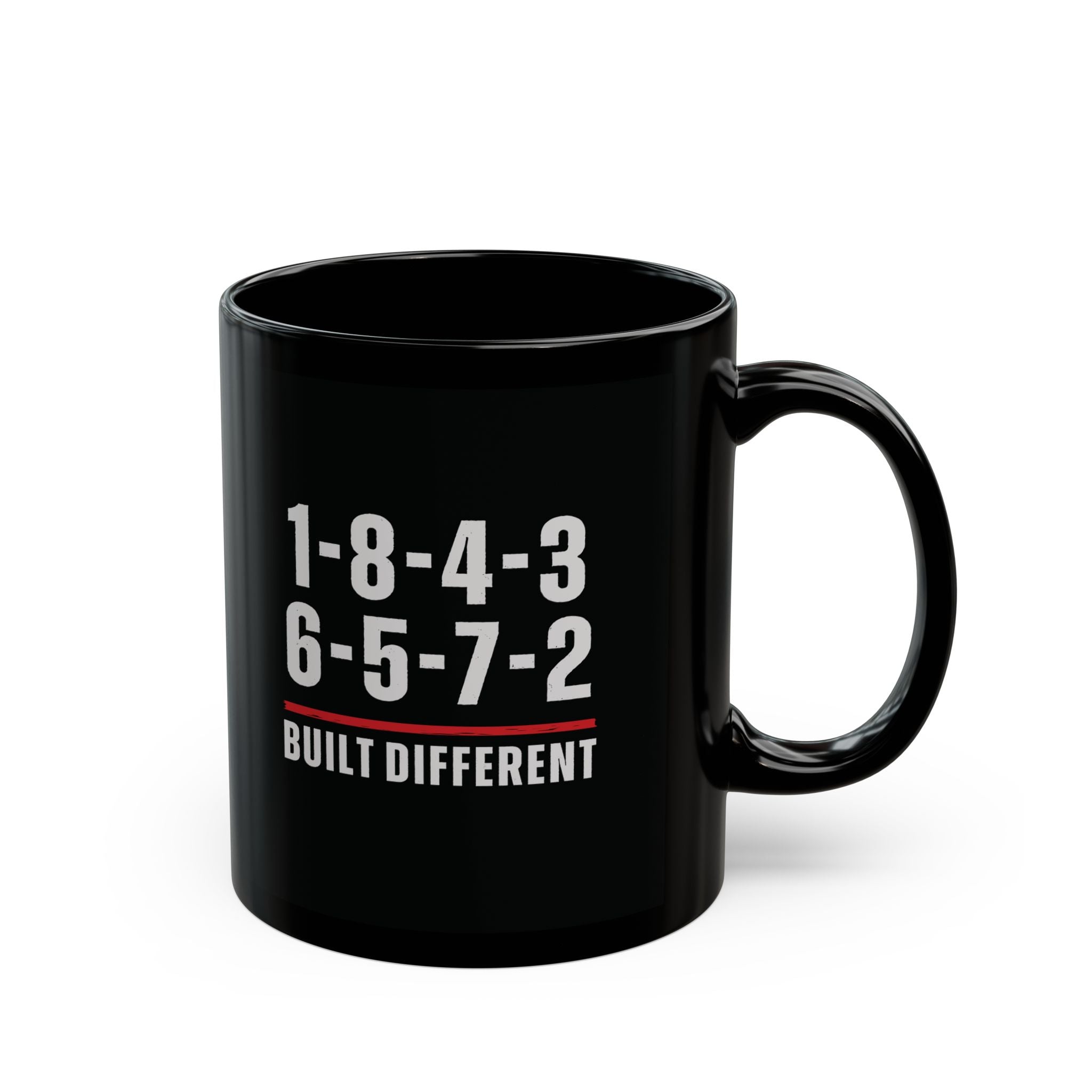 Built Different V8 Firing Order Mug | 1-8-4-3-6-5-7-2