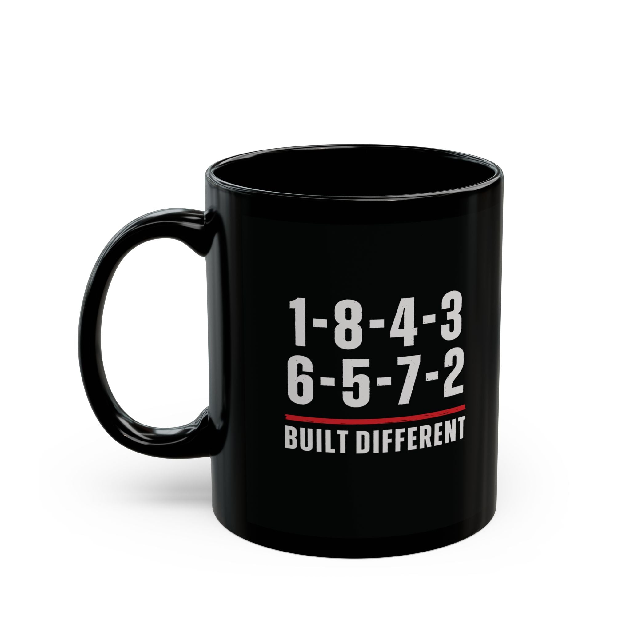 Built Different V8 Firing Order Mug | 1-8-4-3-6-5-7-2