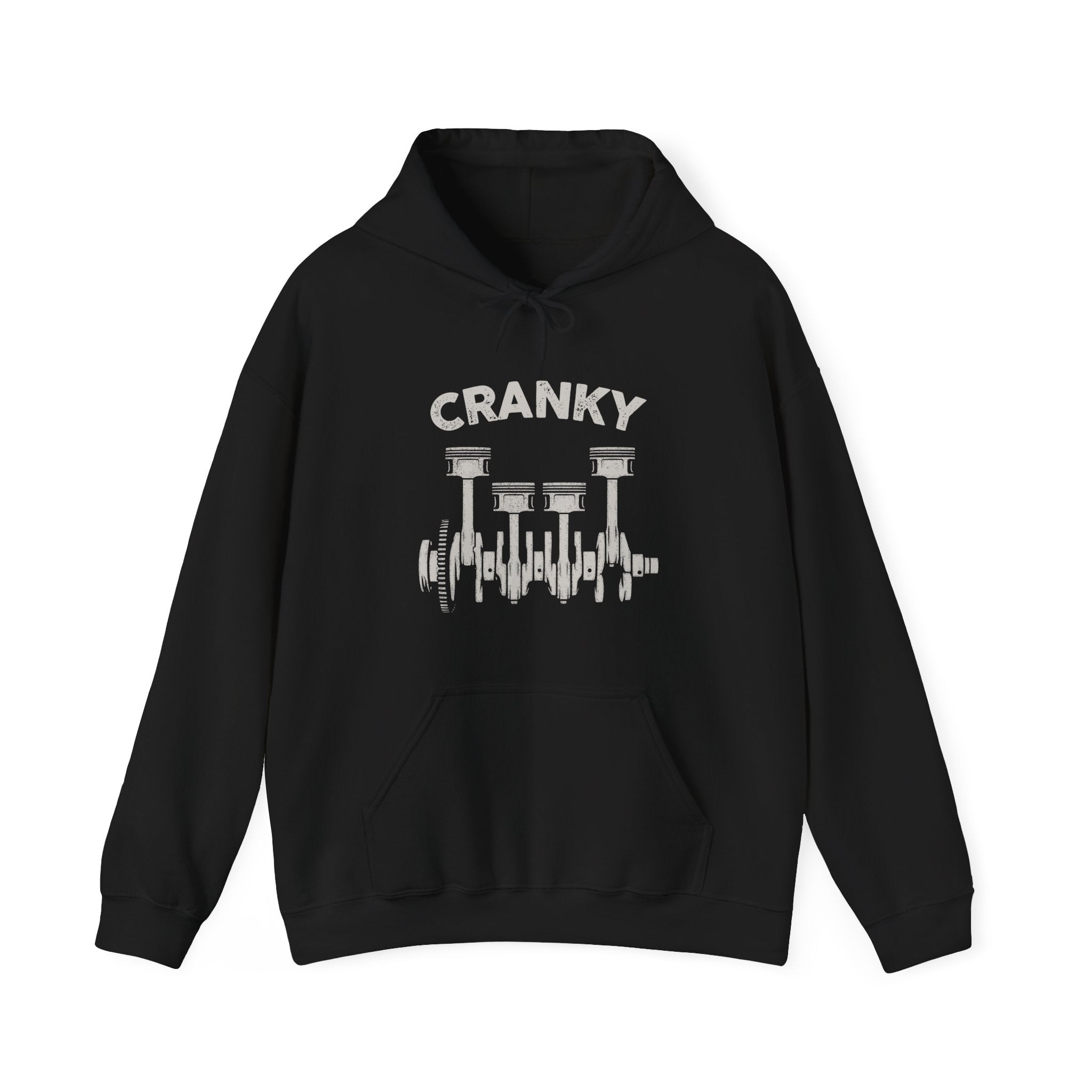 Cranky Mechanic Hoodie | Funny Car Guy Engine Humor