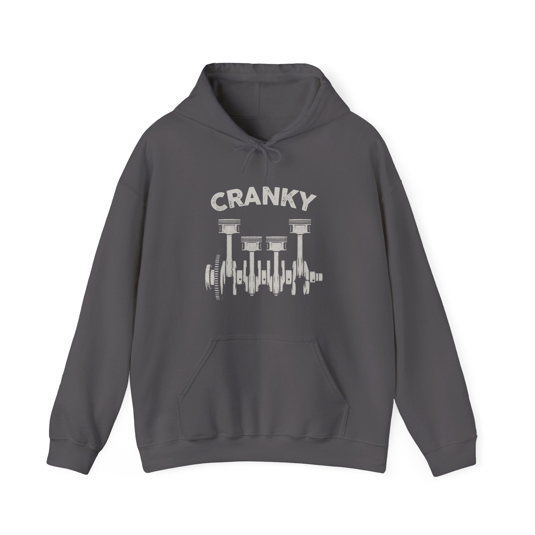 Cranky Mechanic Hoodie | Funny Car Guy Engine Humor