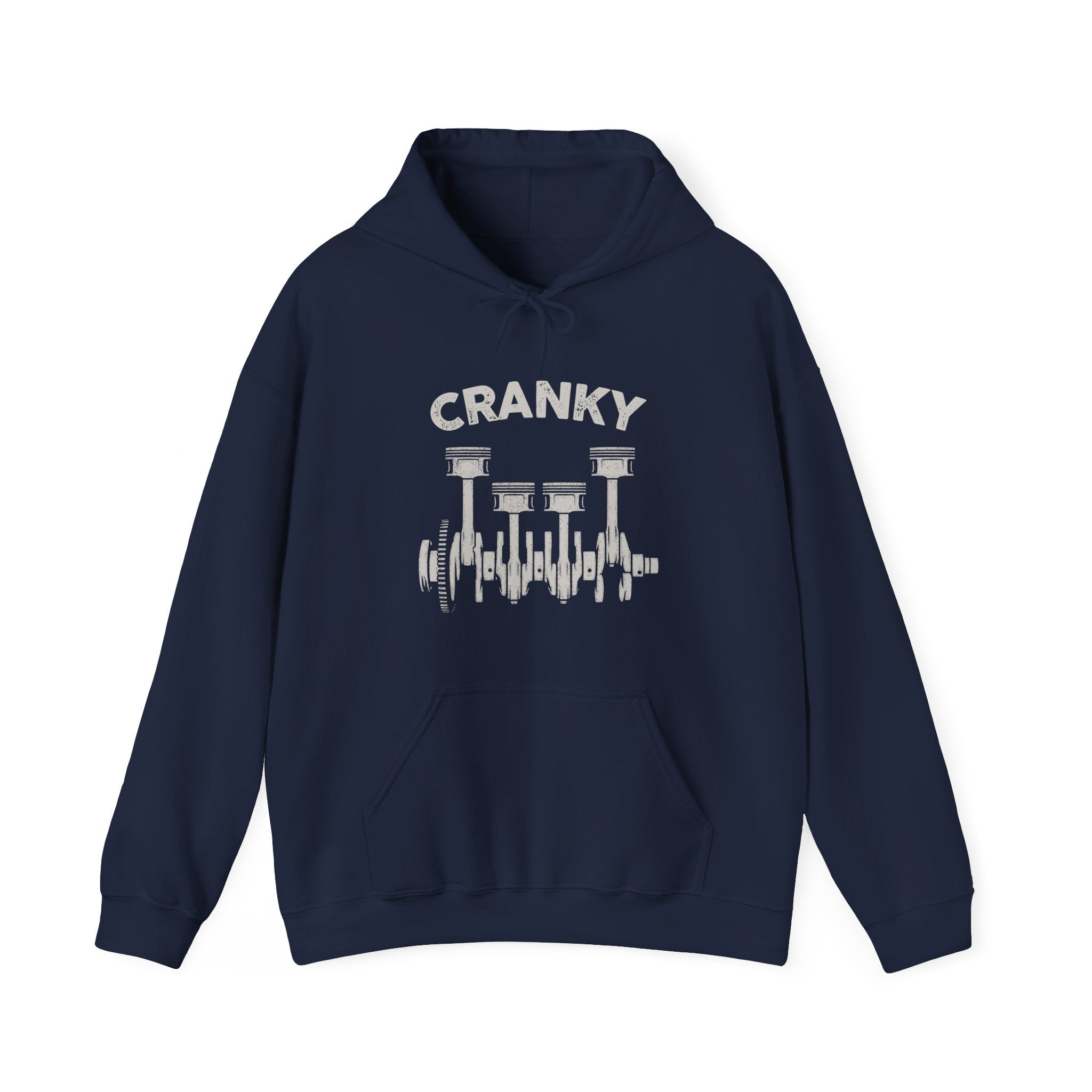 Cranky Mechanic Hoodie | Funny Car Guy Engine Humor