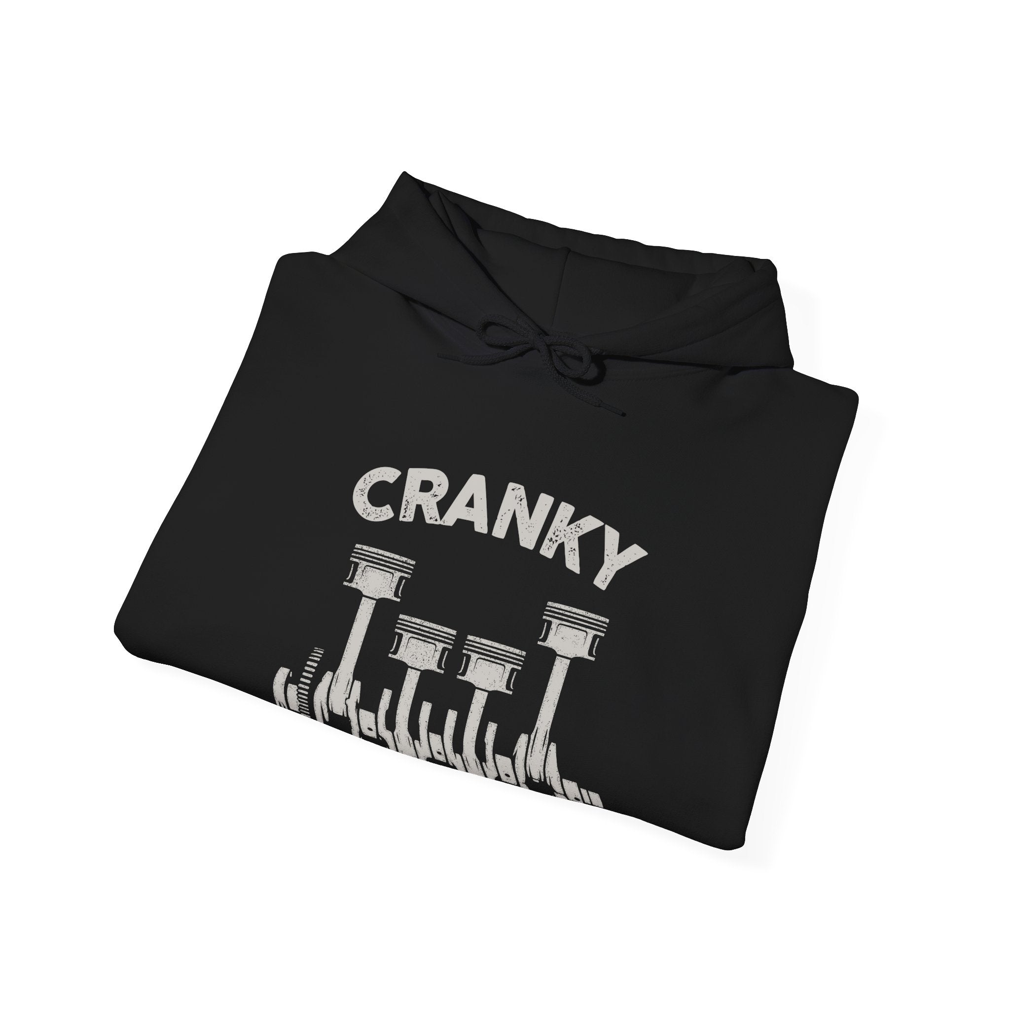 Cranky Mechanic Hoodie | Funny Car Guy Engine Humor