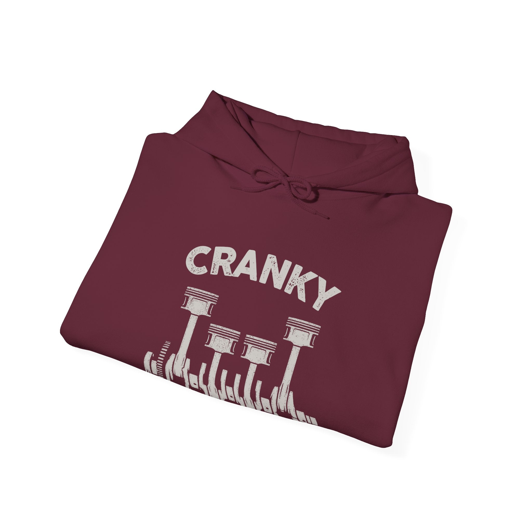 Cranky Mechanic Hoodie | Funny Car Guy Engine Humor