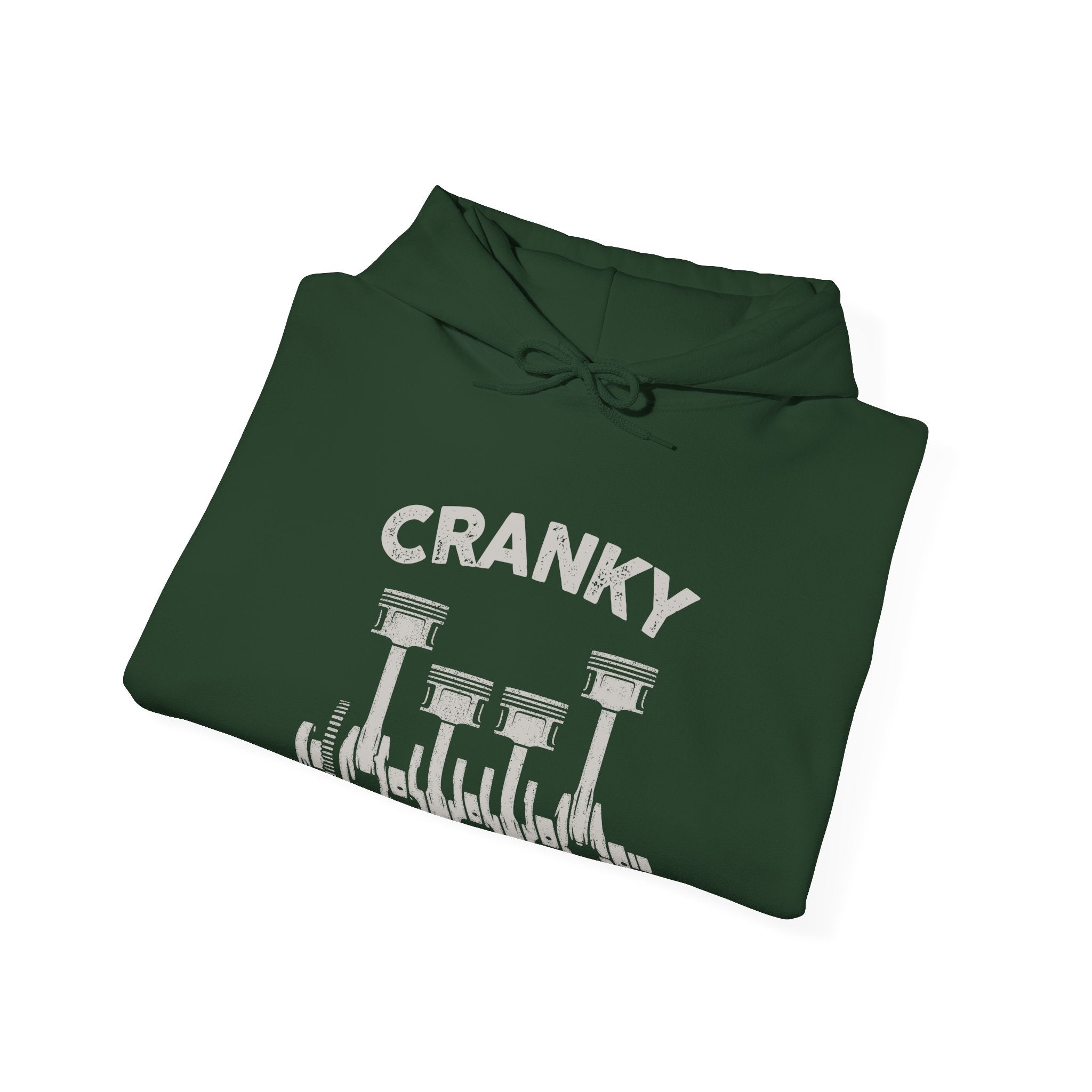 Cranky Mechanic Hoodie | Funny Car Guy Engine Humor