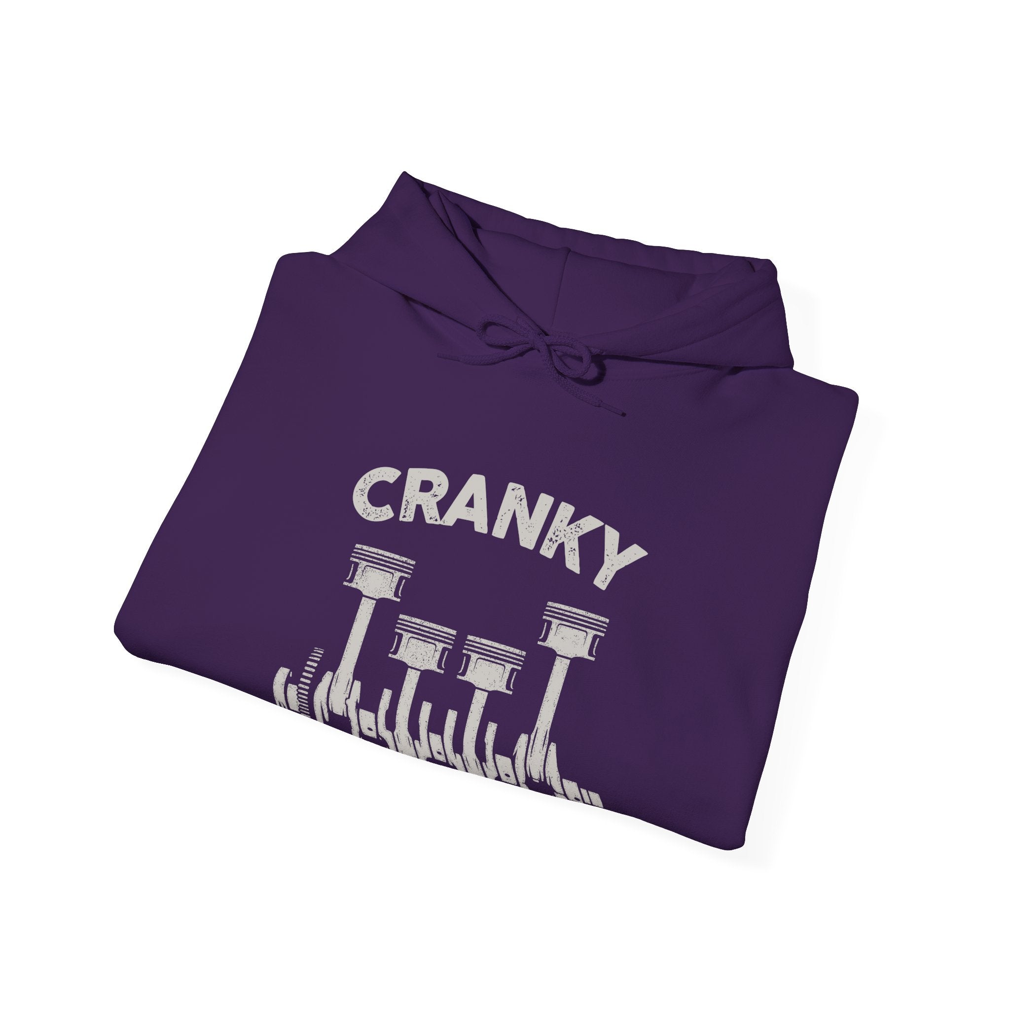 Cranky Mechanic Hoodie | Funny Car Guy Engine Humor
