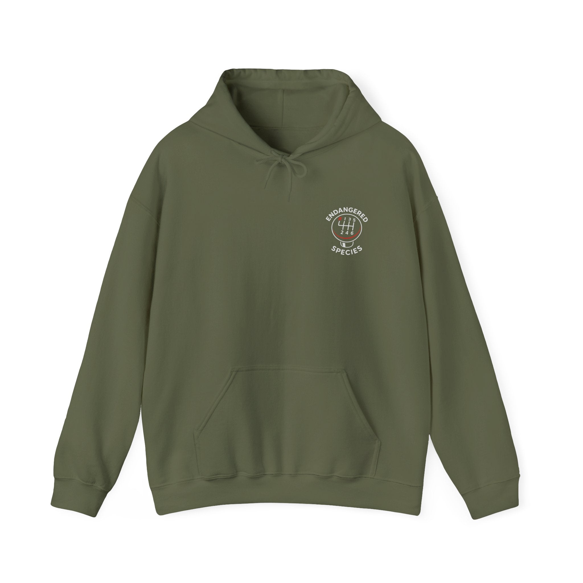 Endangered Species Stick Shift Hoodie | Manual Driver Car Gift