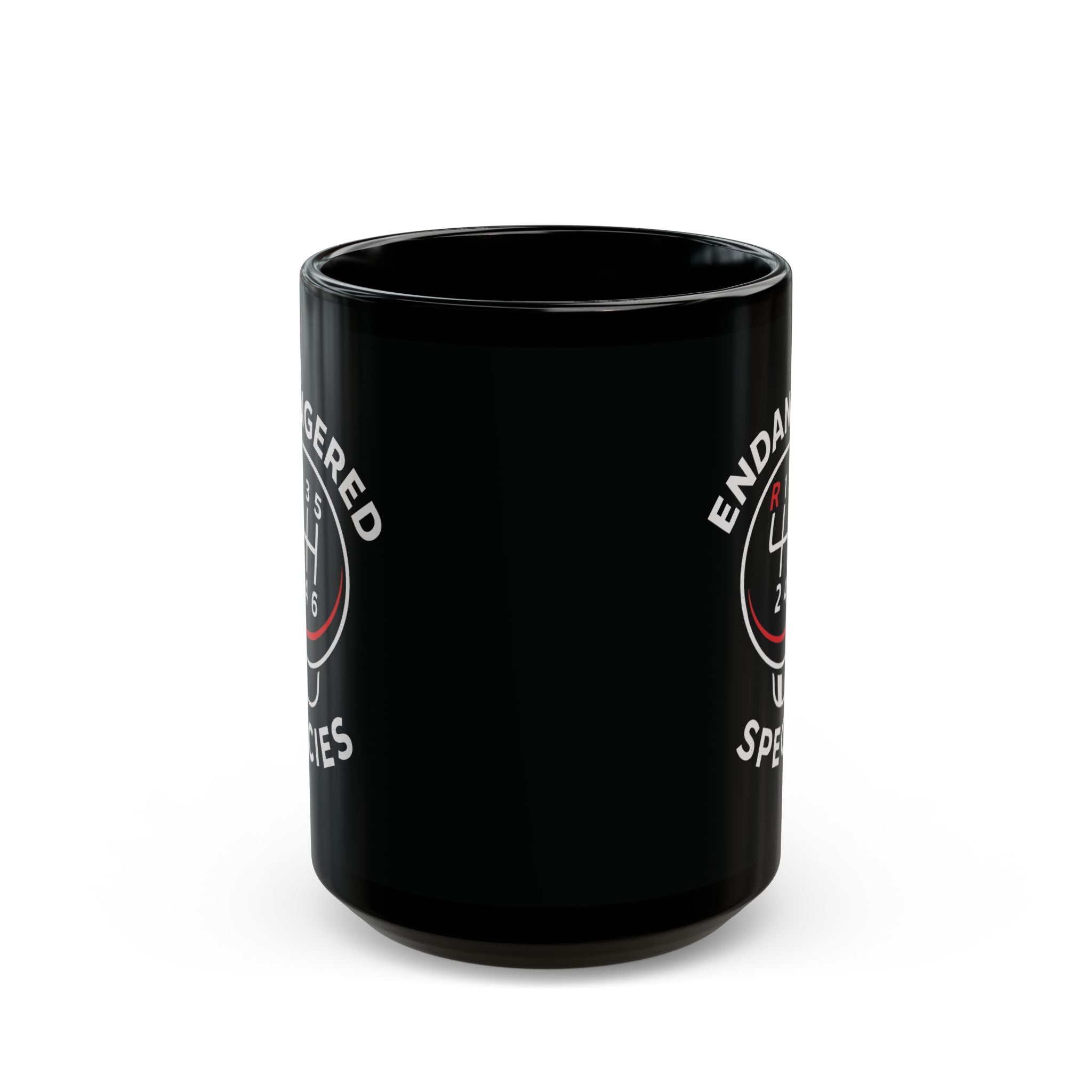 Endangered Species Stick Shift Mug | Manual Transmission Car Guy Gift