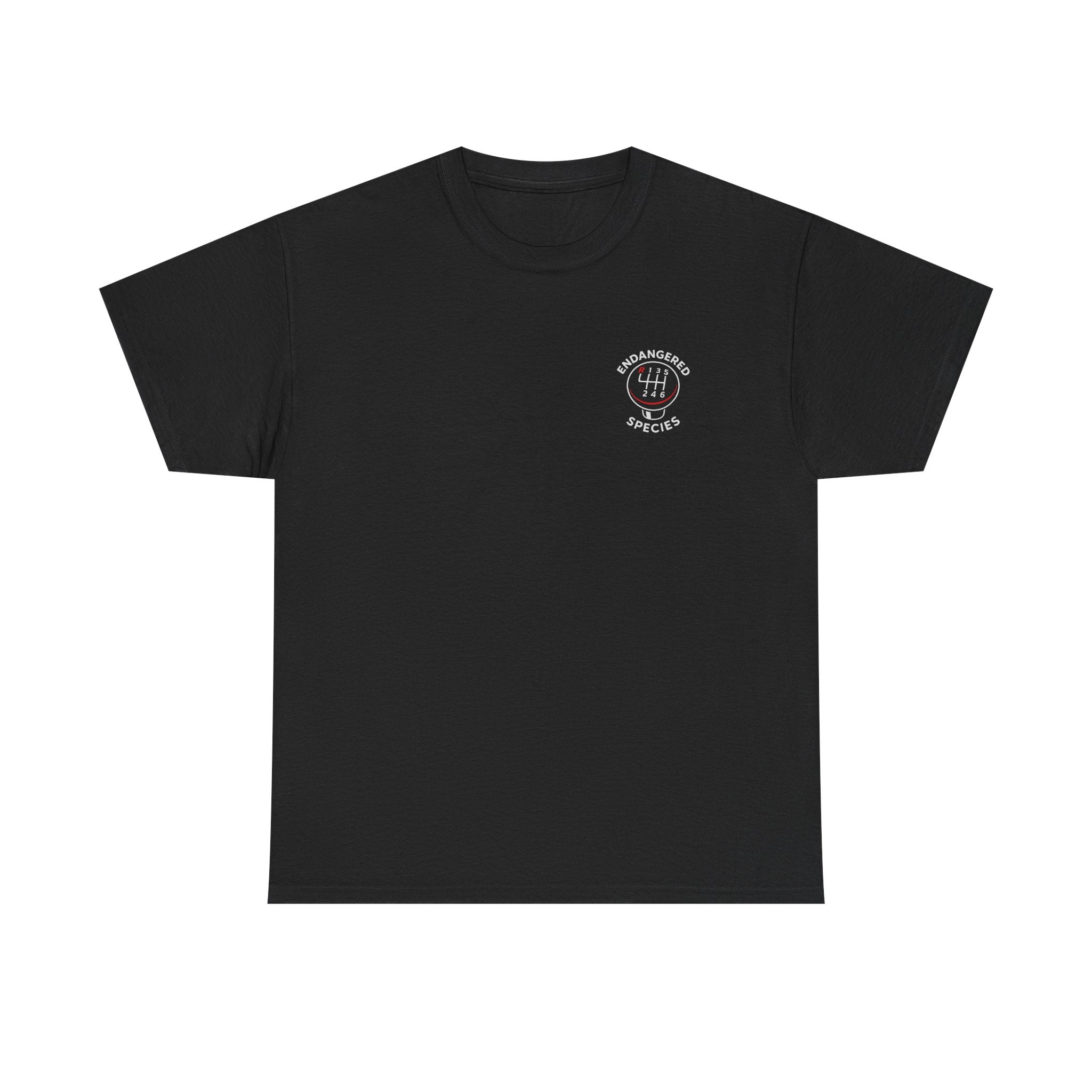 Endangered Species Stick Shift T-Shirt | Manual Driver Tee