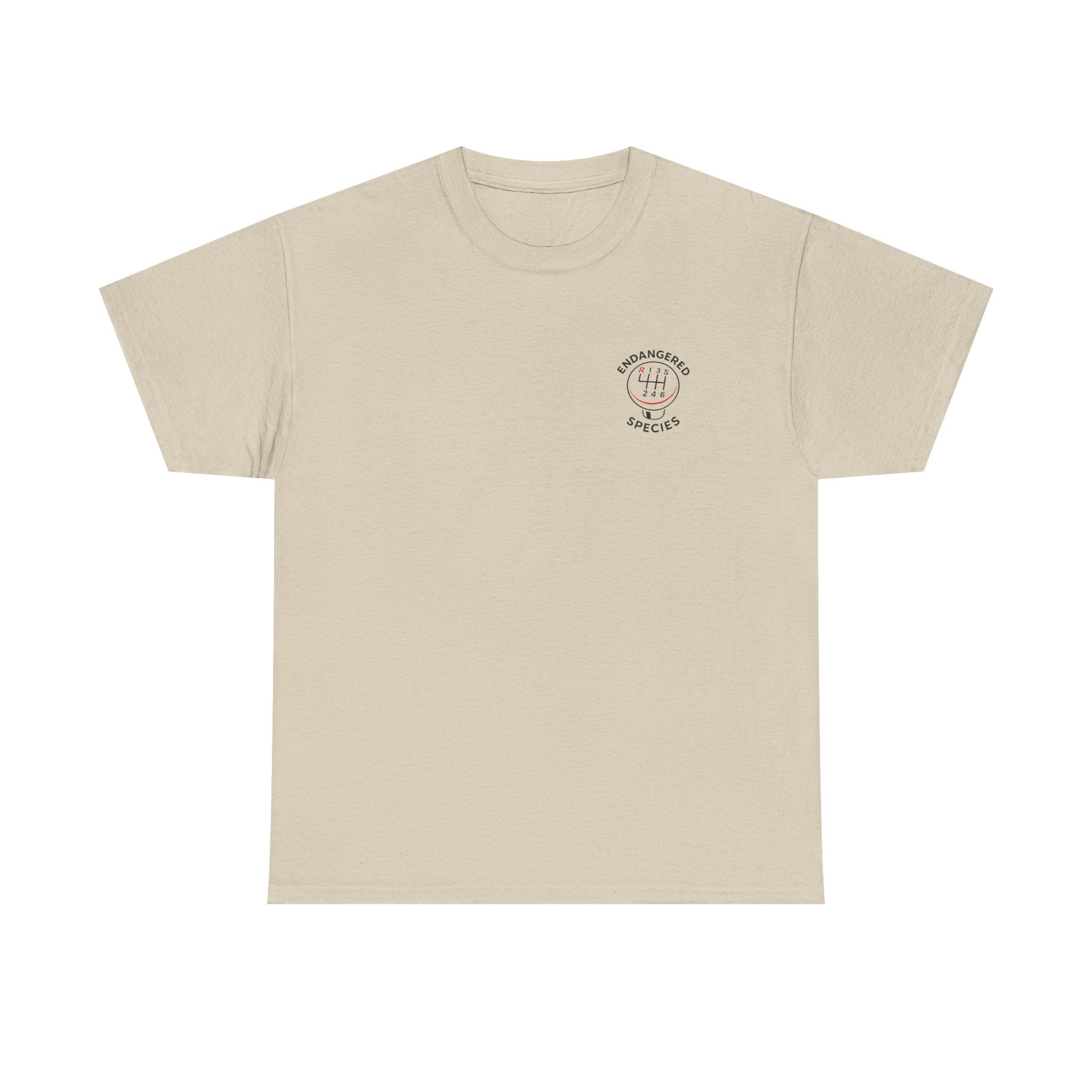 Endangered Species Stick Shift T-Shirt | Manual Driver Tee