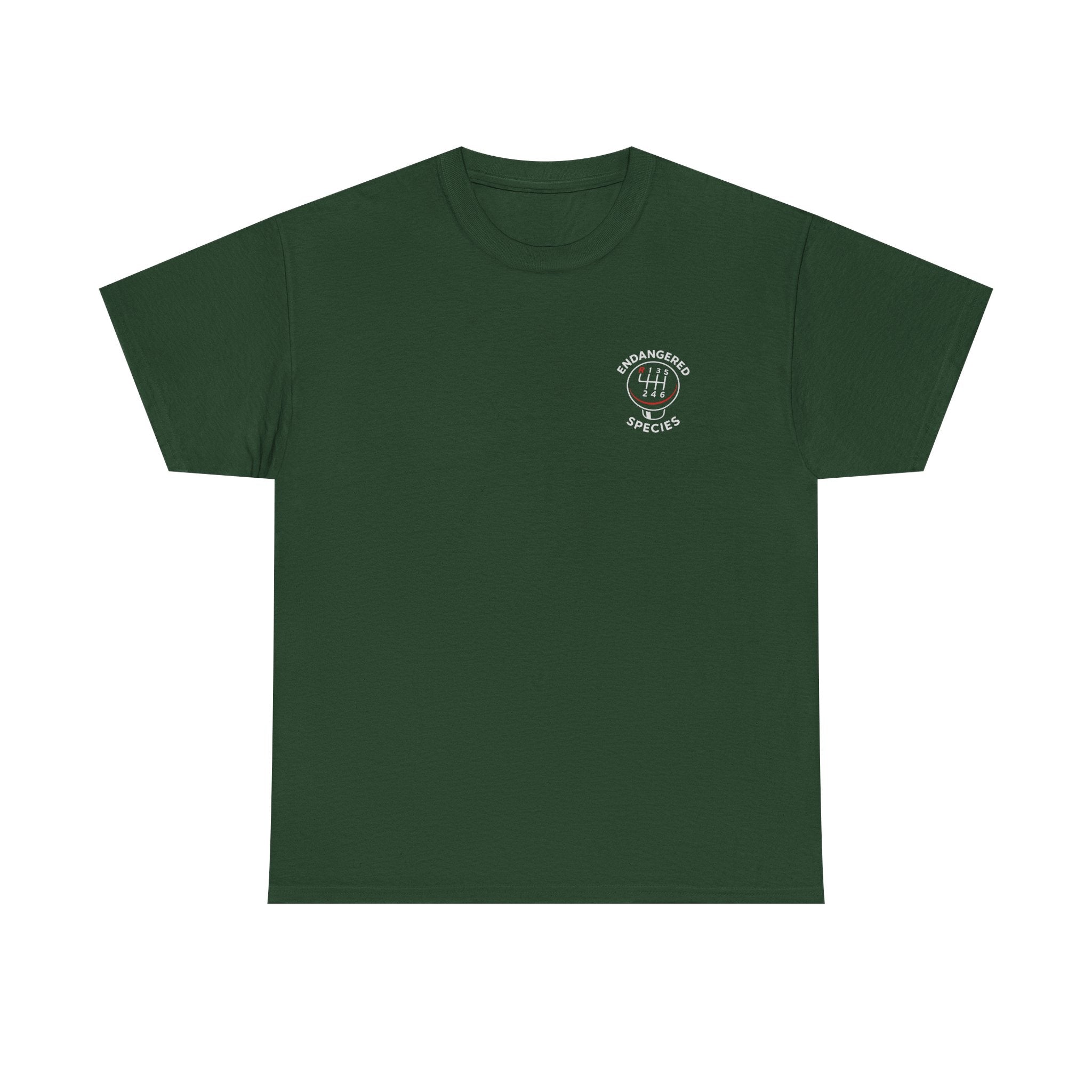 Endangered Species Stick Shift T-Shirt | Manual Driver Tee