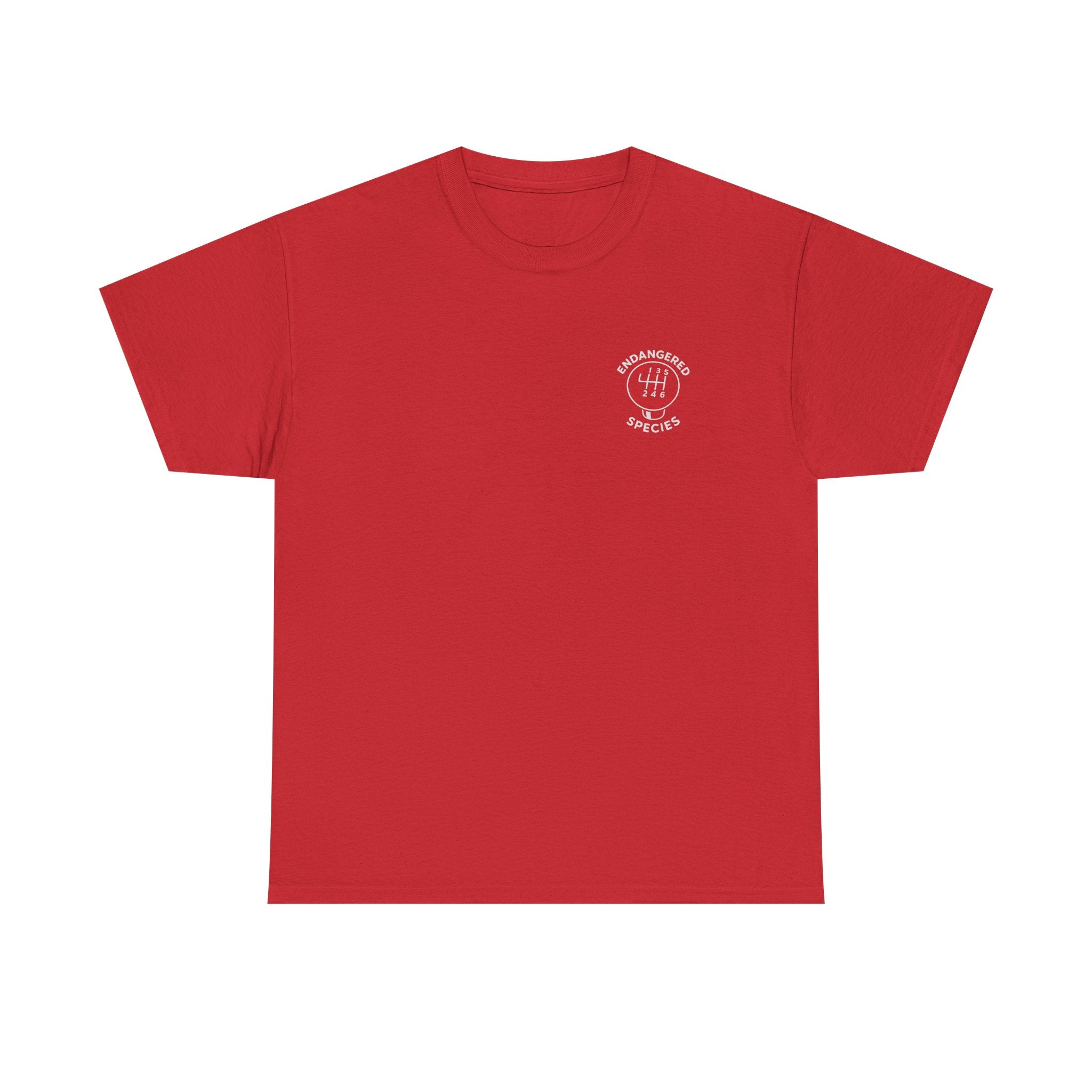 Endangered Species Stick Shift T-Shirt | Manual Driver Tee