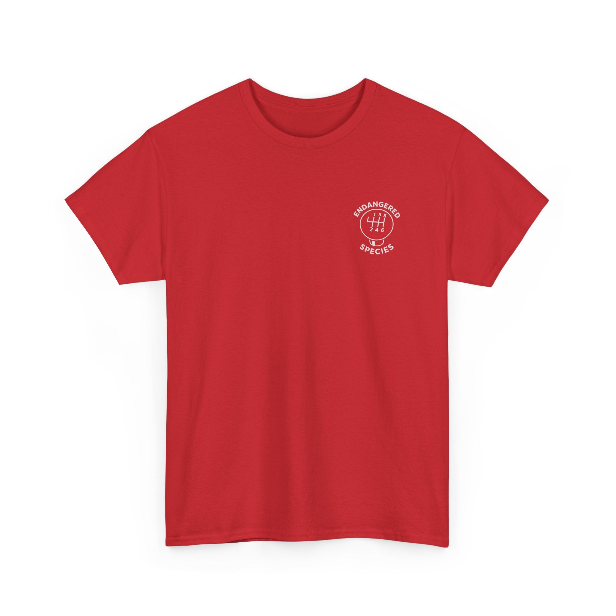 Endangered Species Stick Shift T-Shirt | Manual Driver Tee