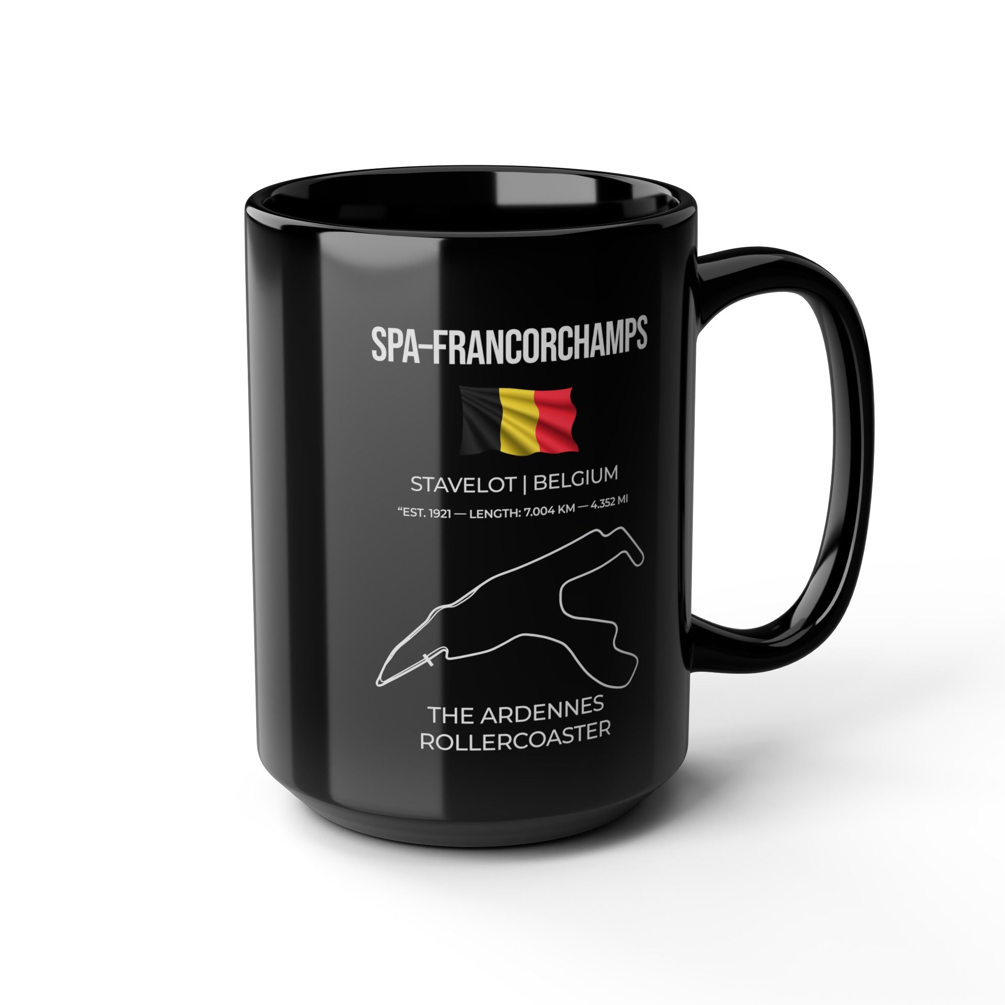 Spa-Francorchamps F1 Racing Track Mug