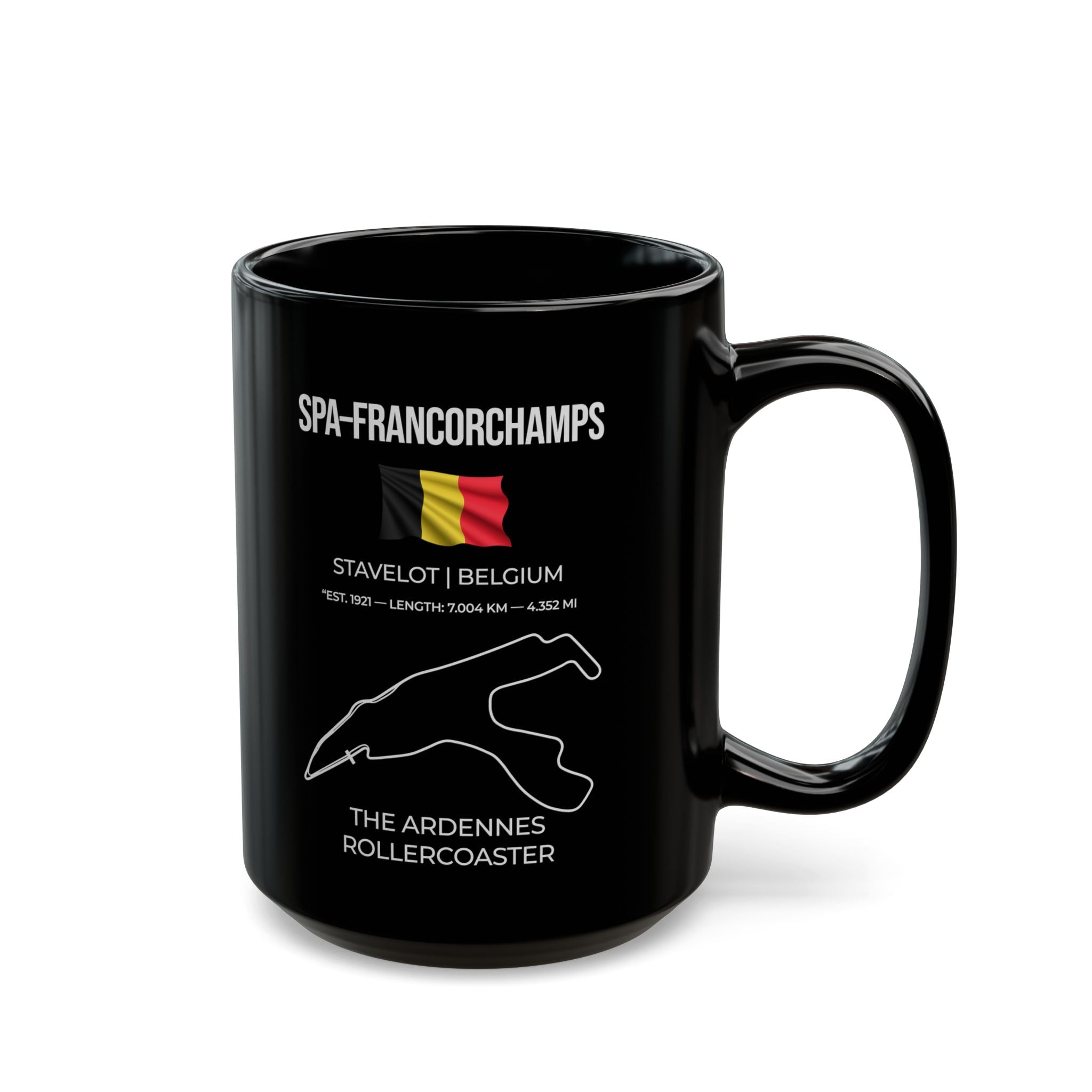Spa-Francorchamps F1 Racing Track Mug