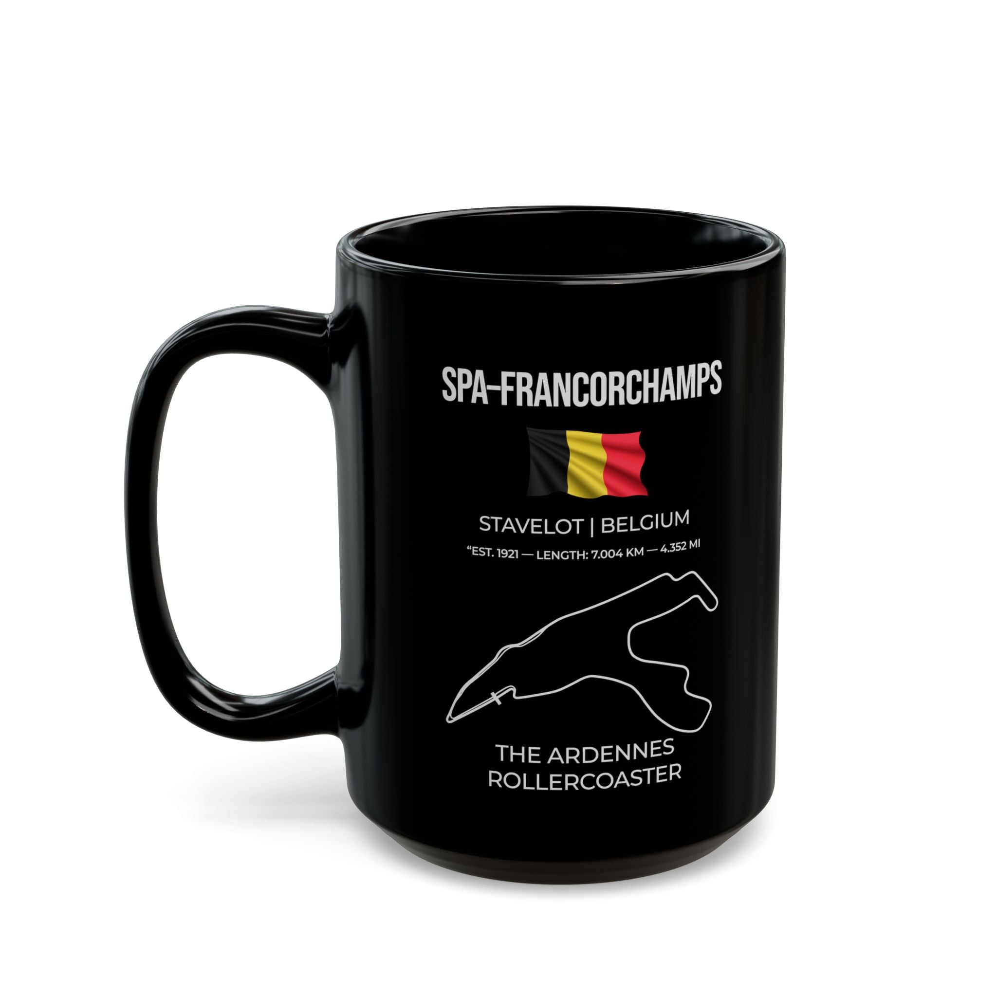 Spa-Francorchamps F1 Racing Track Mug