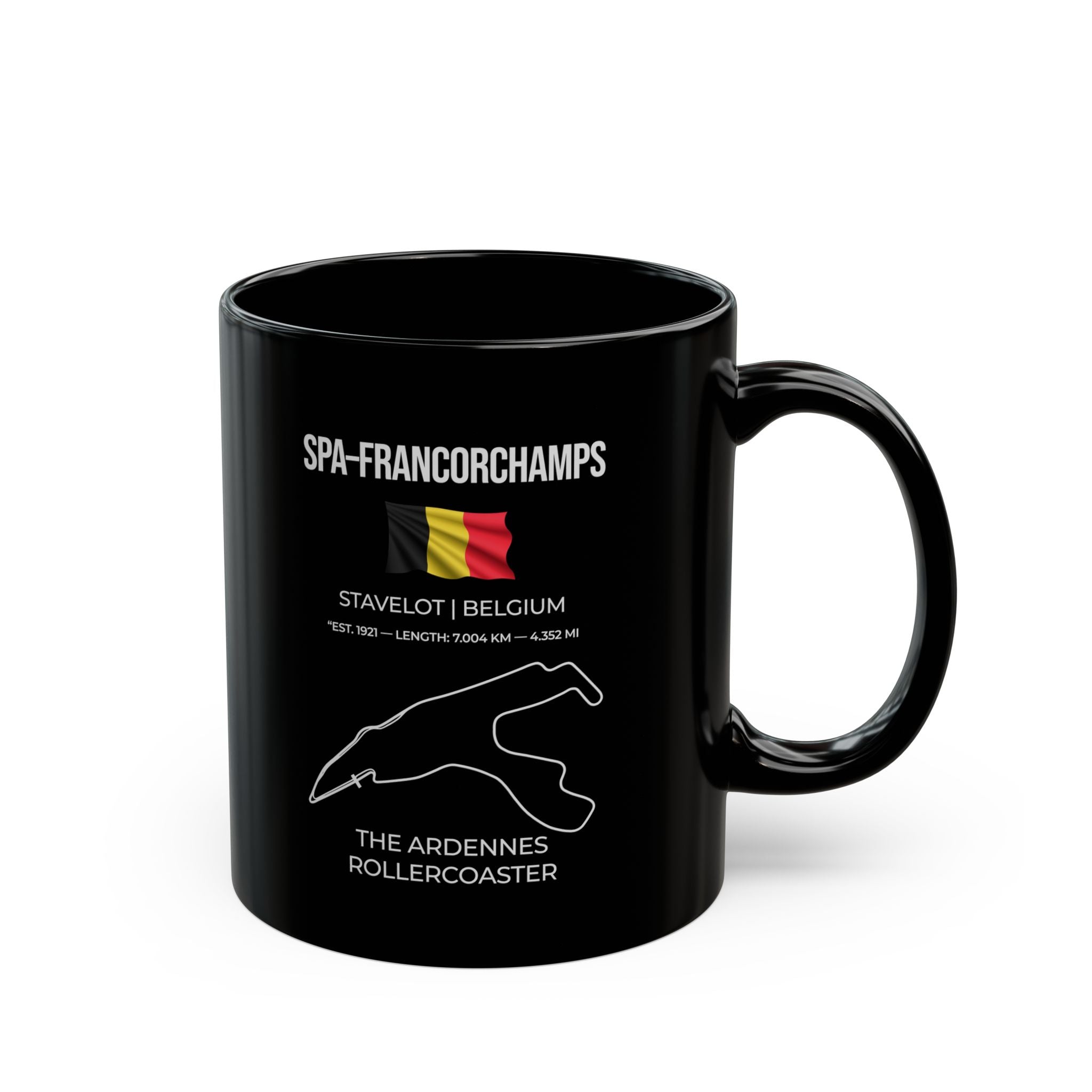 Spa-Francorchamps F1 Racing Track Mug