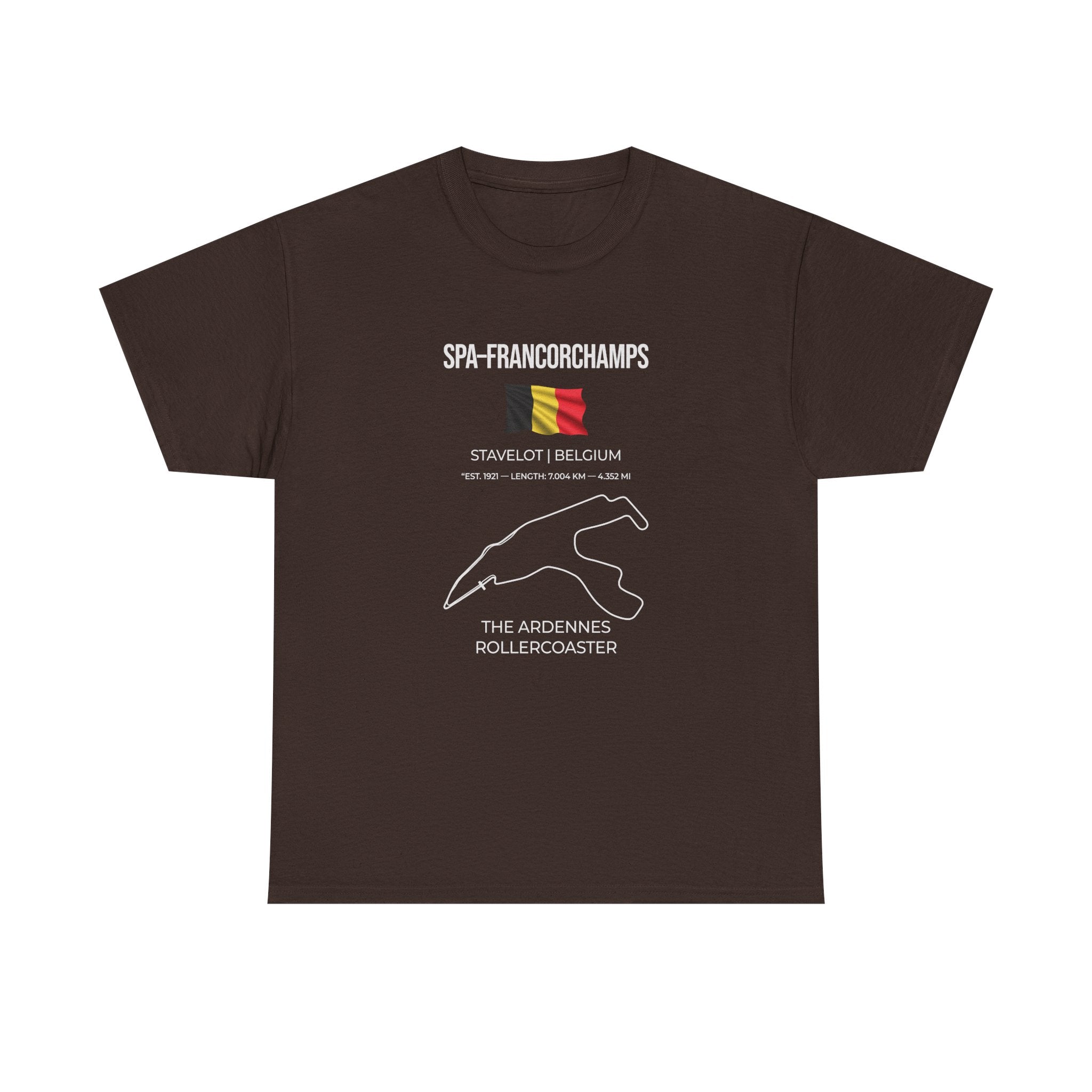 Spa-Francorchamps F1 Racing Track T-Shirt