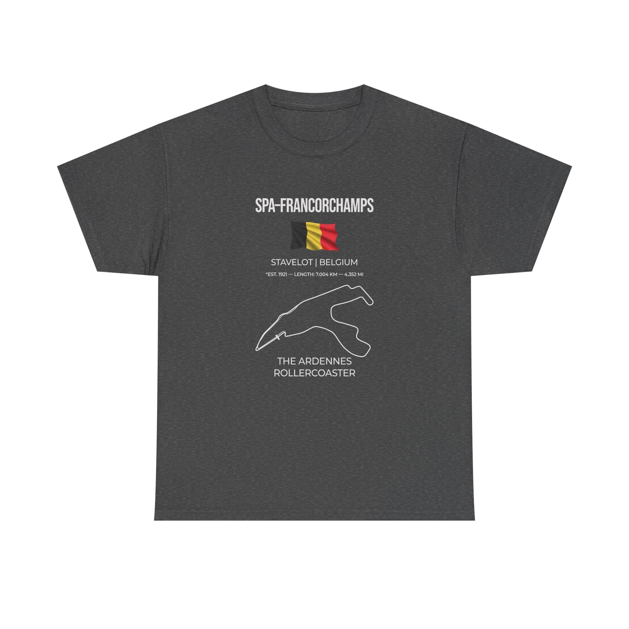 Spa-Francorchamps F1 Racing Track T-Shirt