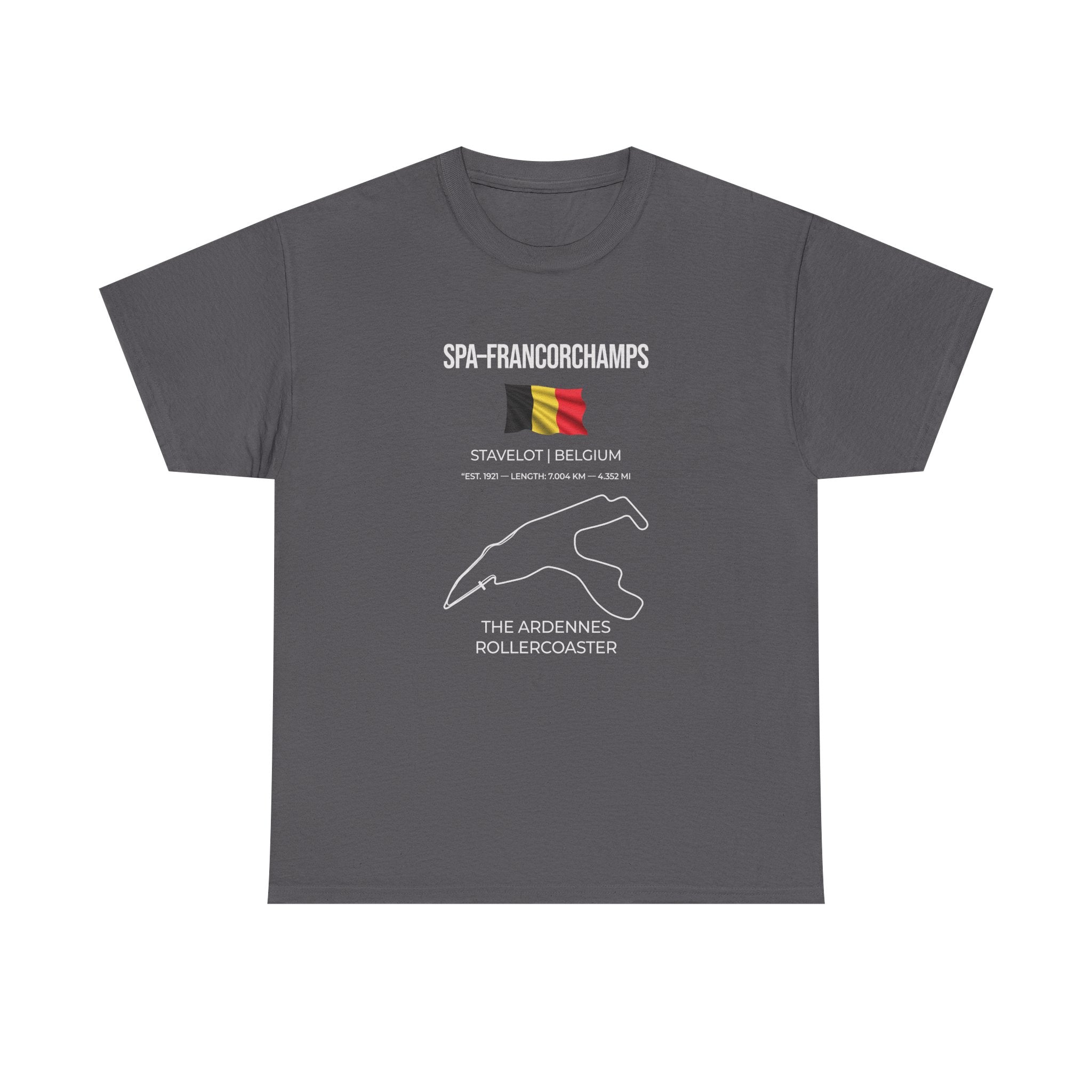 Spa-Francorchamps F1 Racing Track T-Shirt