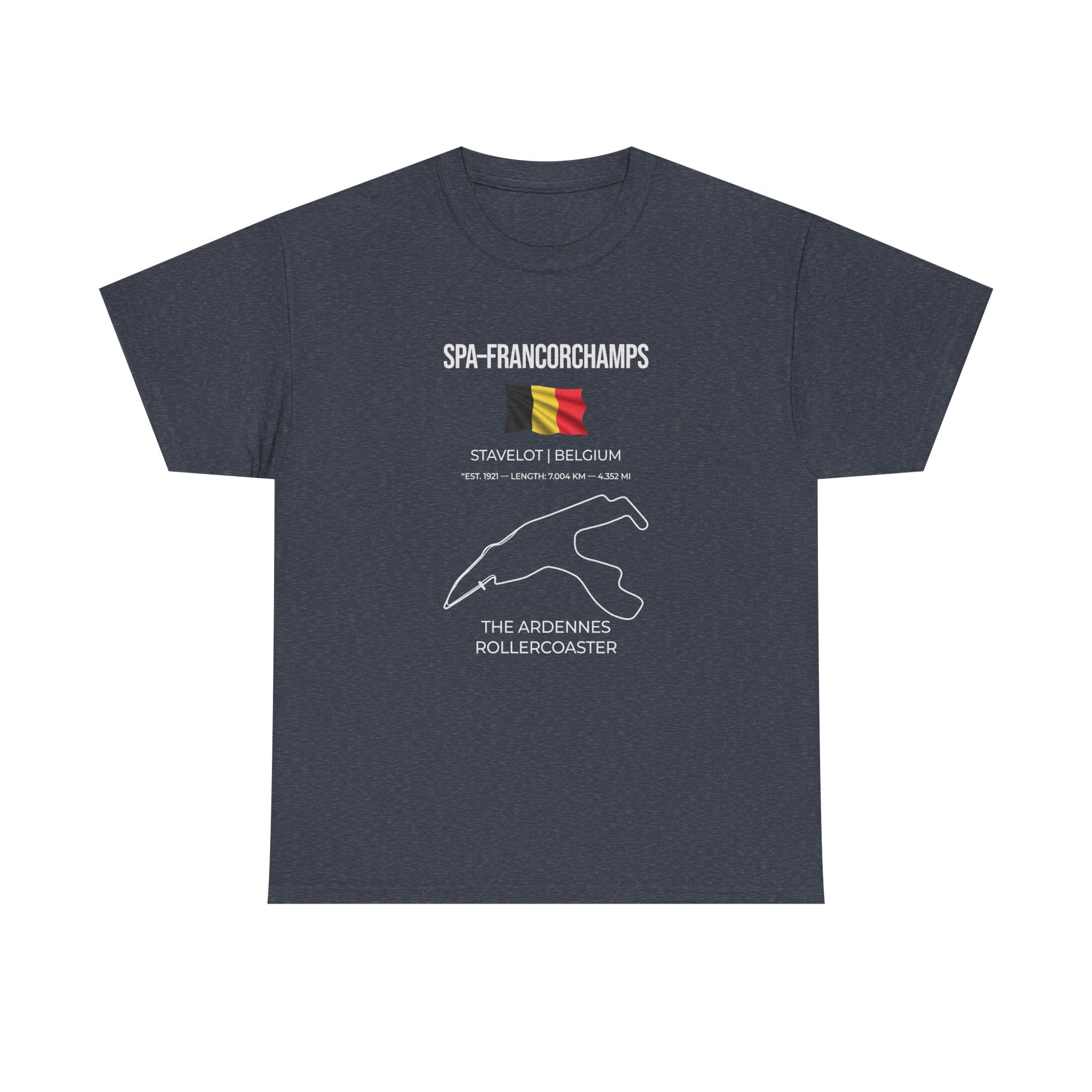 Spa-Francorchamps F1 Racing Track T-Shirt