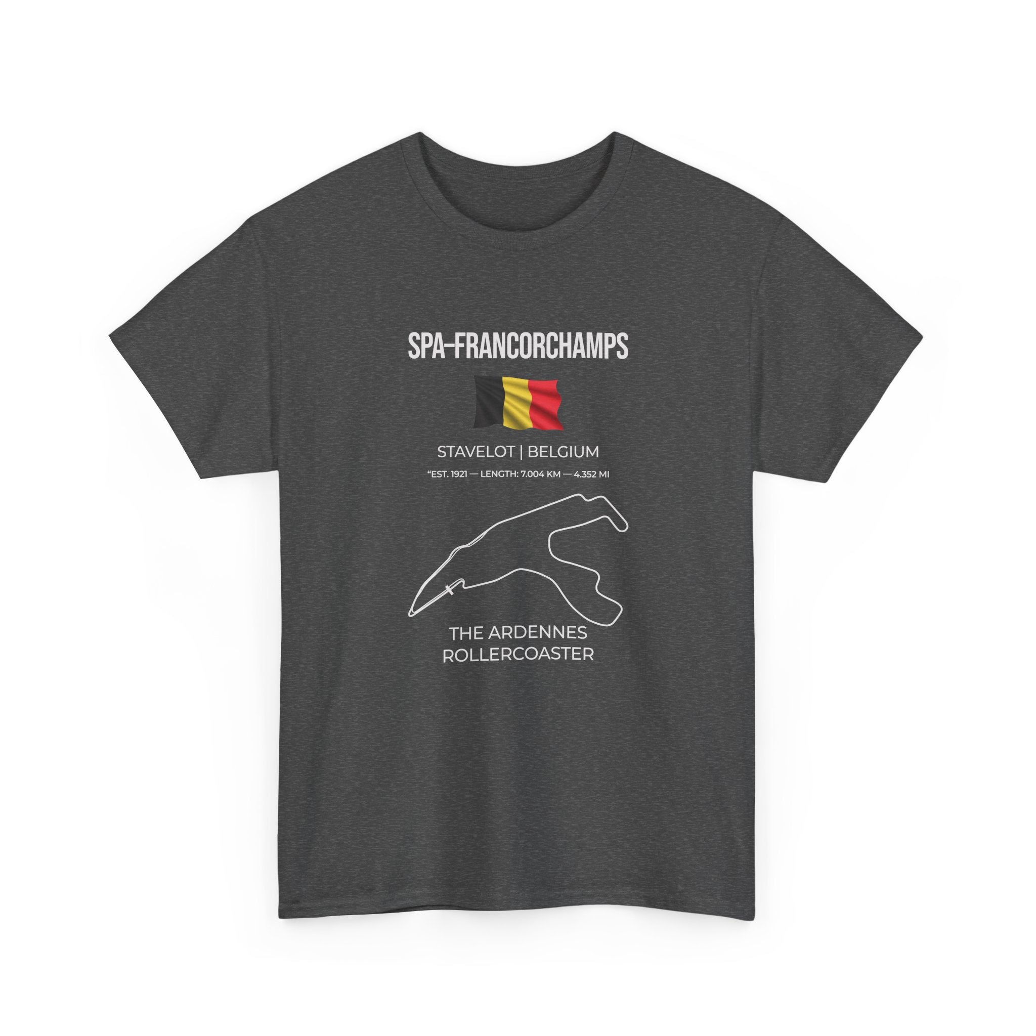 Spa-Francorchamps F1 Racing Track T-Shirt