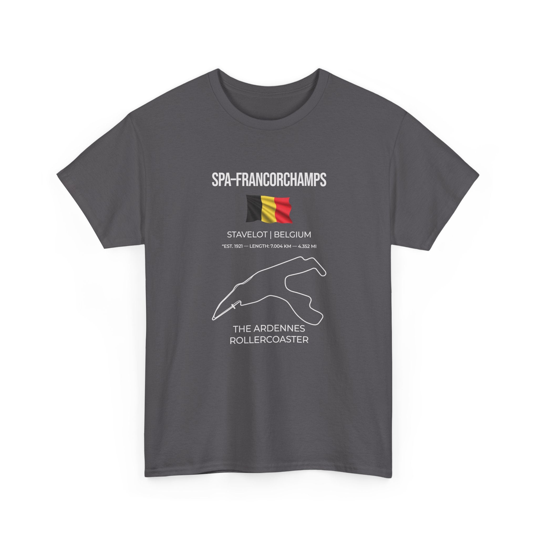 Spa-Francorchamps F1 Racing Track T-Shirt