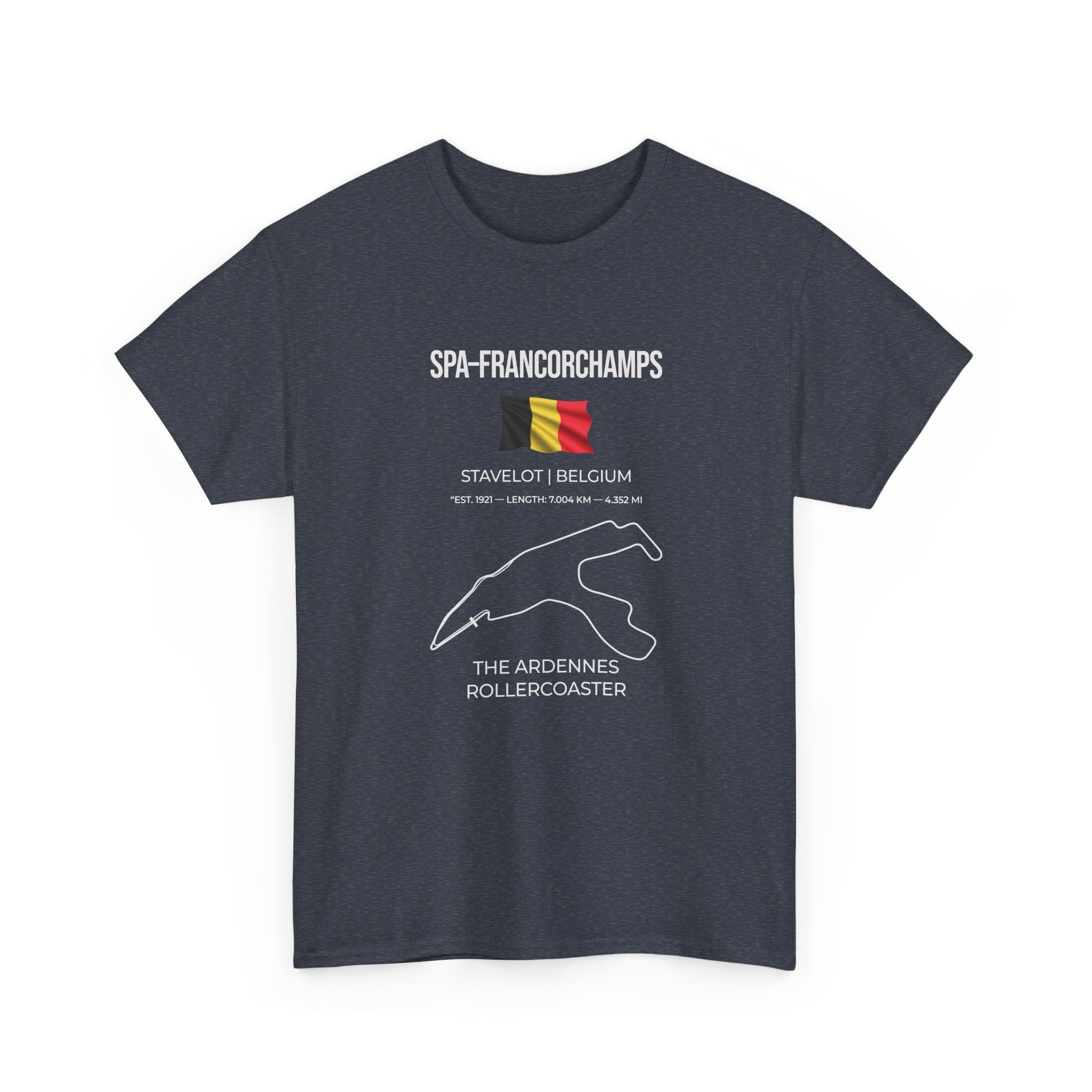 Spa-Francorchamps F1 Racing Track T-Shirt