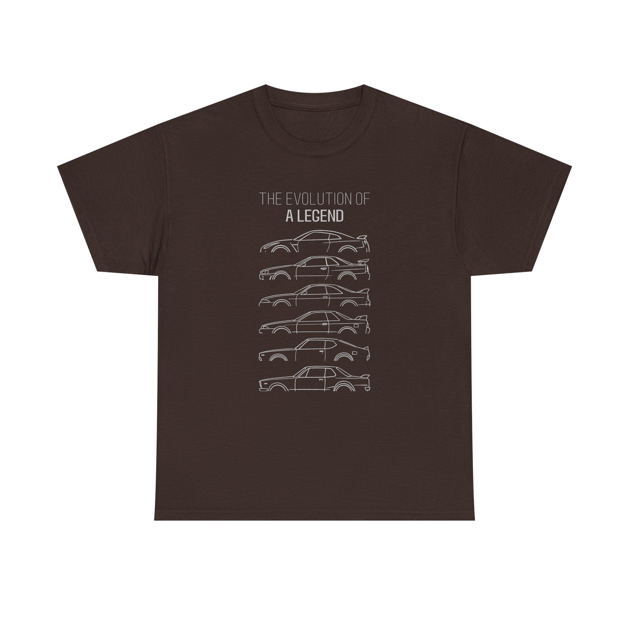 Skyline GTR Evolution JDM Legend T-Shirt | R32 R33 R34 R35 Car Guy Gift