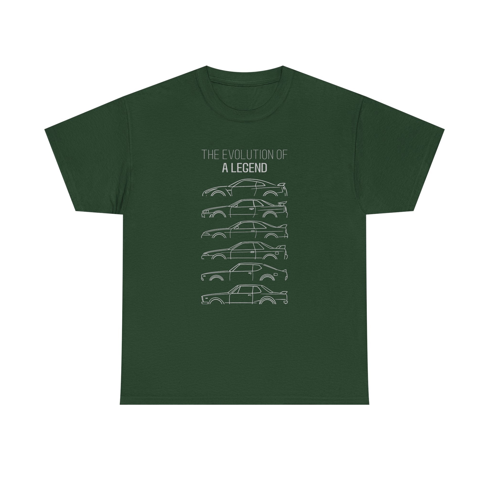 Skyline GTR Evolution JDM Legend T-Shirt | R32 R33 R34 R35 Car Guy Gift