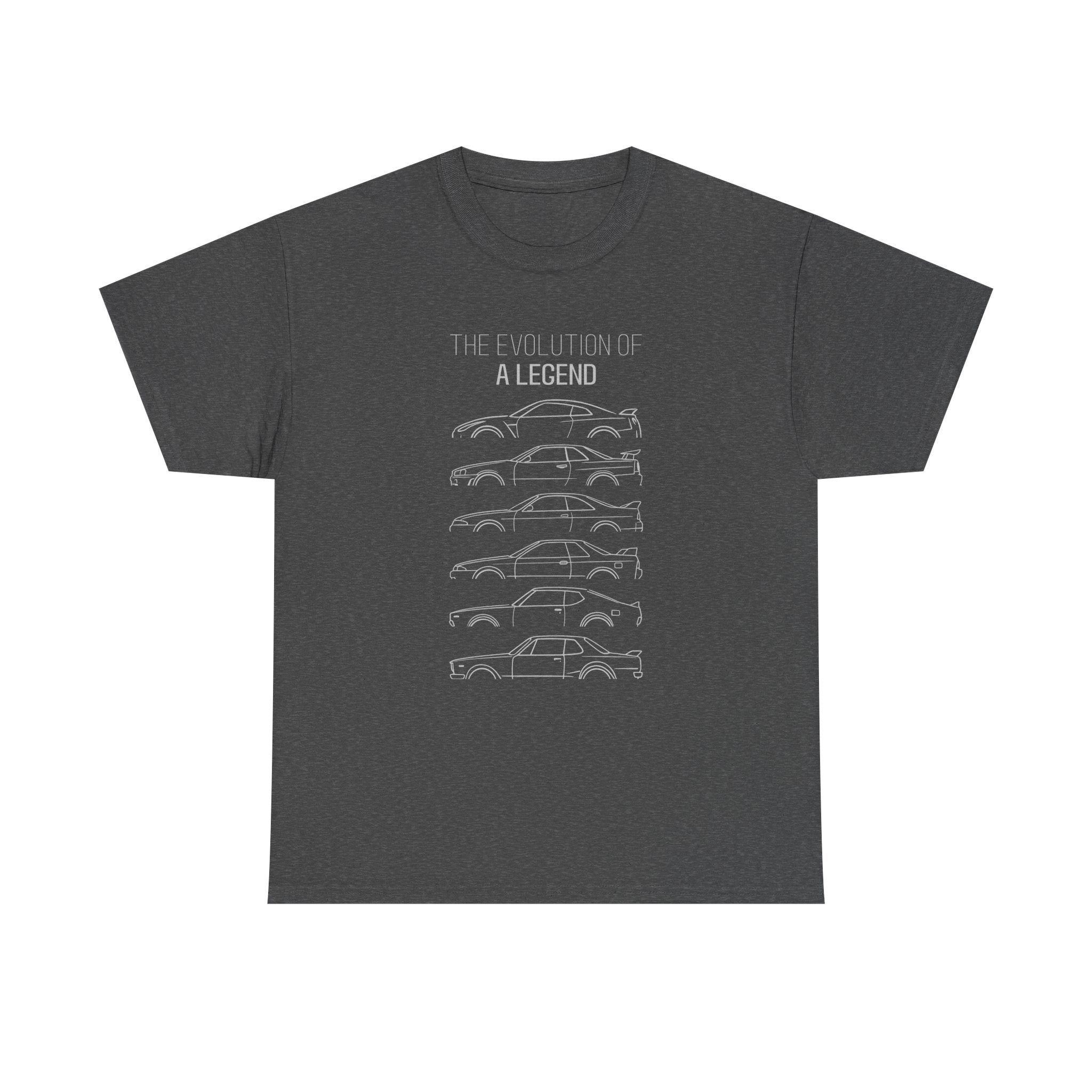 Skyline GTR Evolution JDM Legend T-Shirt | R32 R33 R34 R35 Car Guy Gift