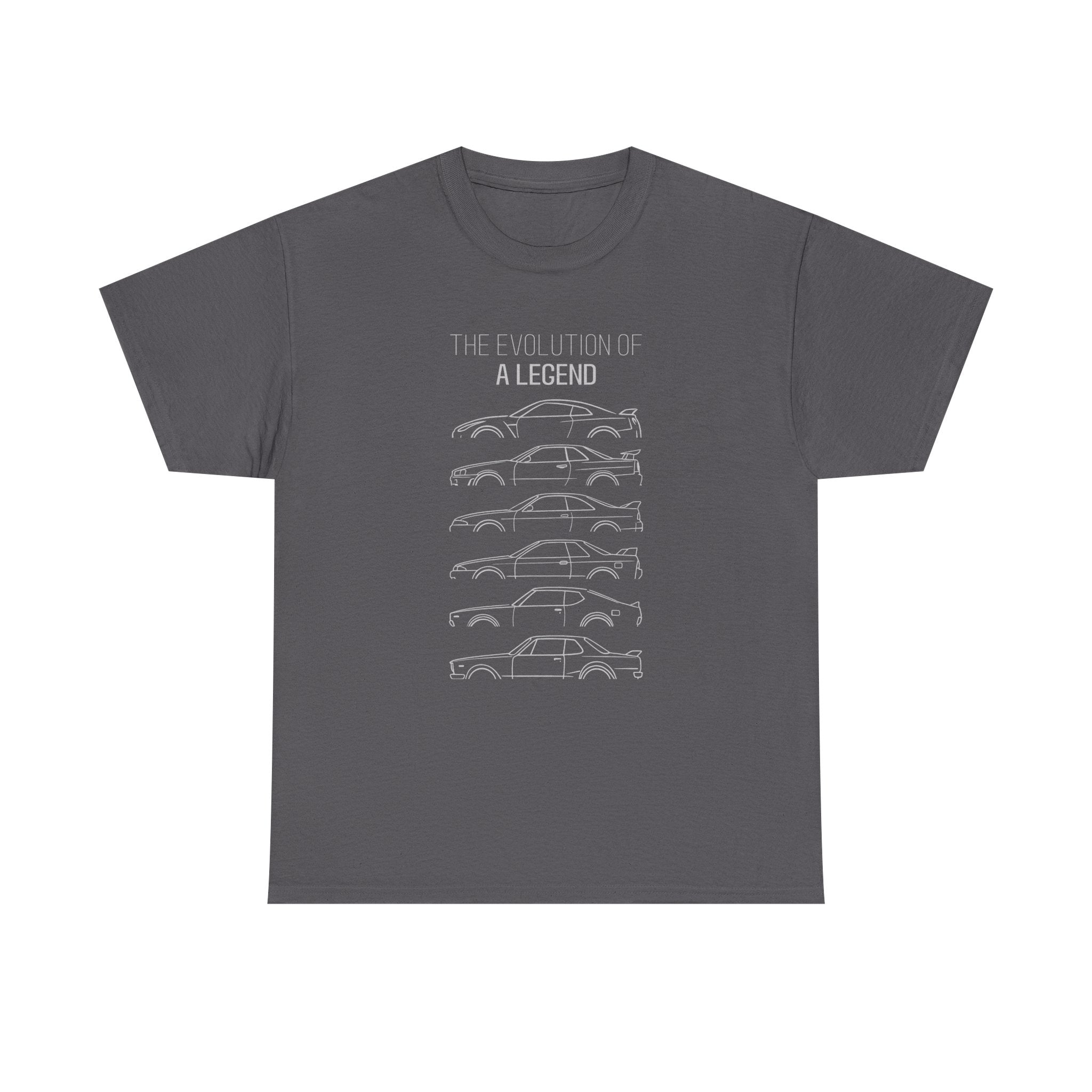Skyline GTR Evolution JDM Legend T-Shirt | R32 R33 R34 R35 Car Guy Gift