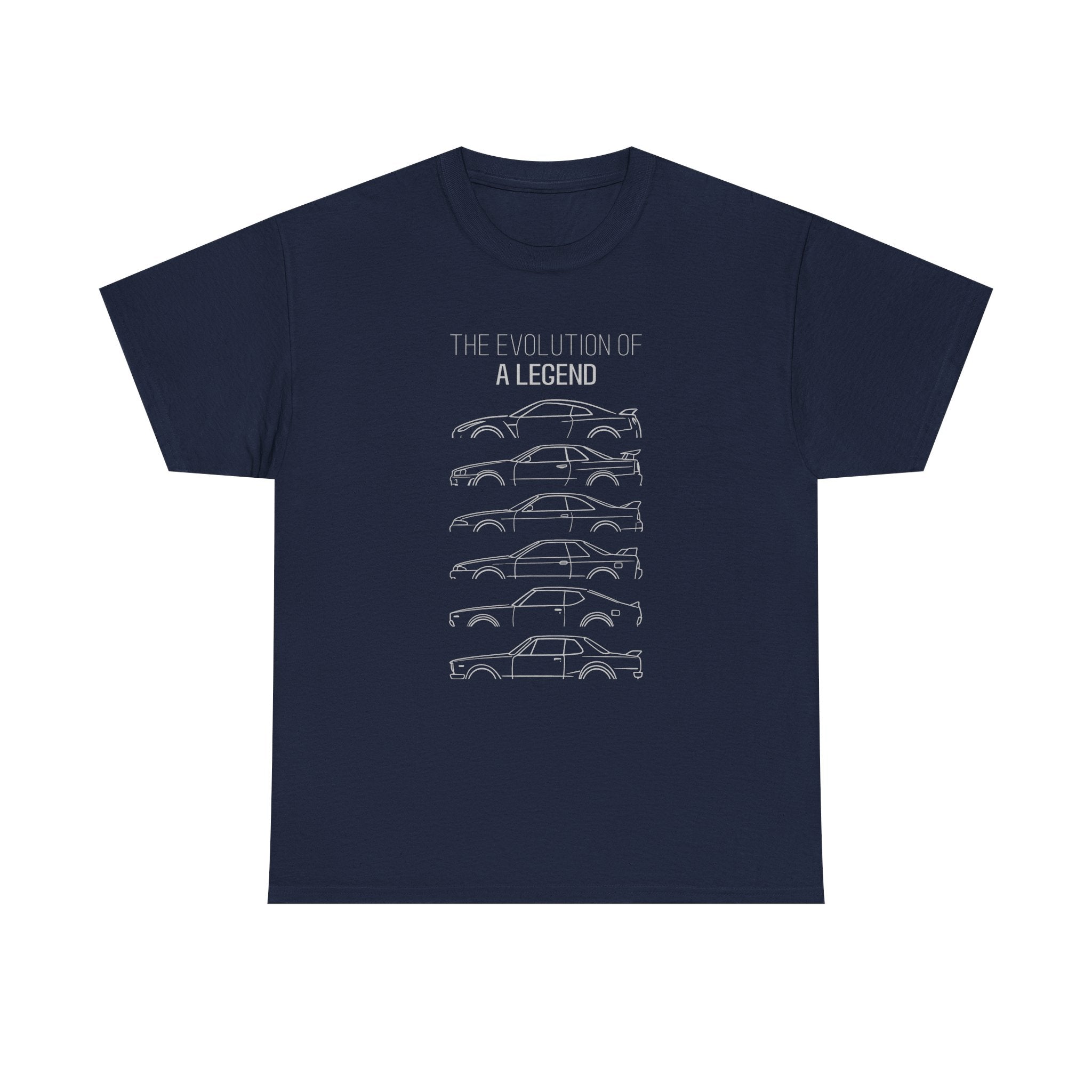 Skyline GTR Evolution JDM Legend T-Shirt | R32 R33 R34 R35 Car Guy Gift