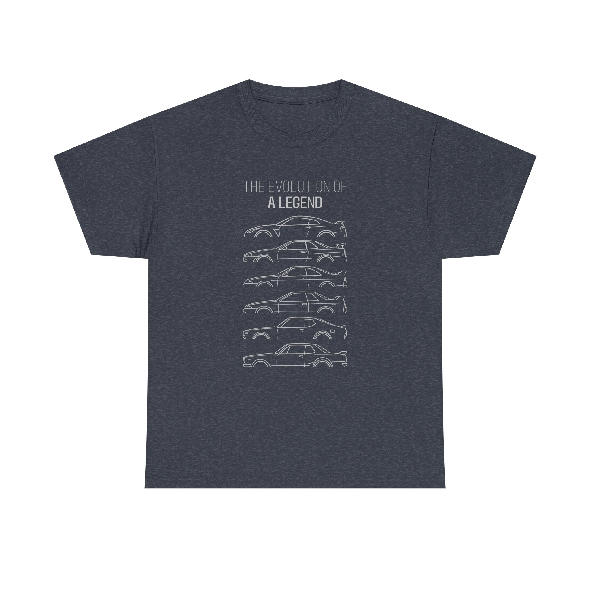 Skyline GTR Evolution JDM Legend T-Shirt | R32 R33 R34 R35 Car Guy Gift