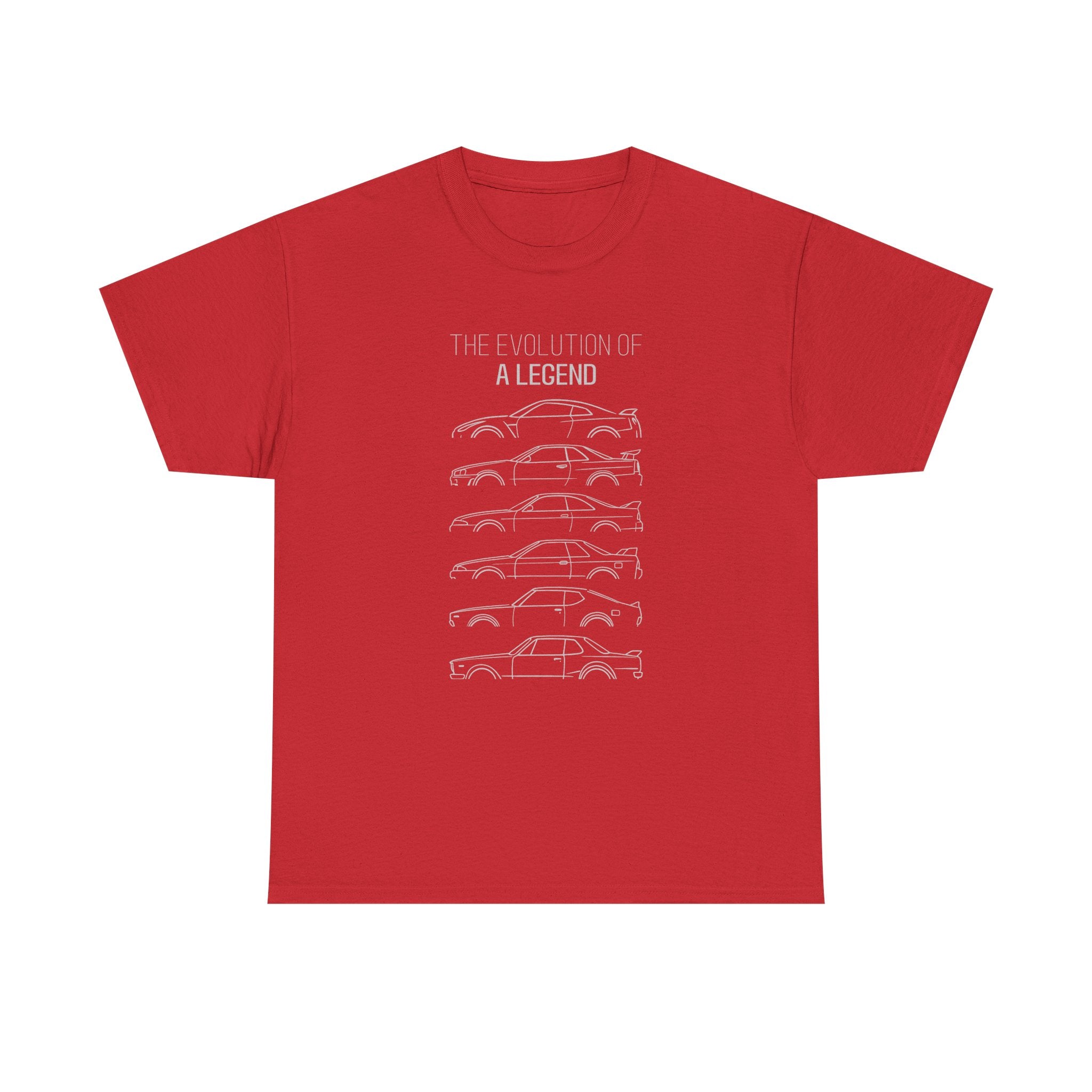 Skyline GTR Evolution JDM Legend T-Shirt | R32 R33 R34 R35 Car Guy Gift