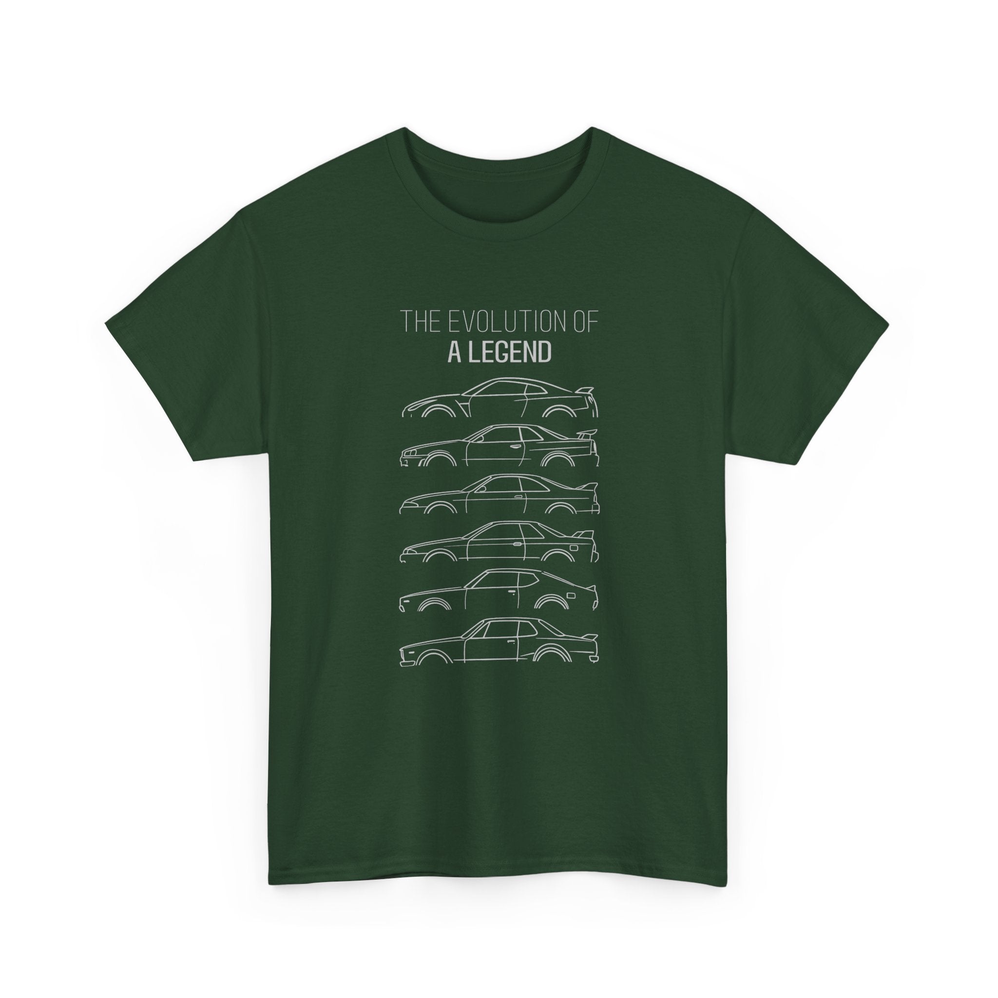 Skyline GTR Evolution JDM Legend T-Shirt | R32 R33 R34 R35 Car Guy Gift