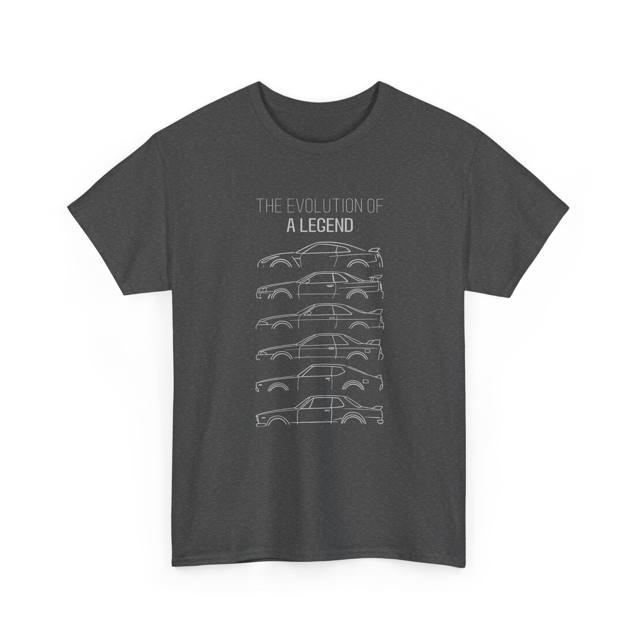 Skyline GTR Evolution JDM Legend T-Shirt | R32 R33 R34 R35 Car Guy Gift