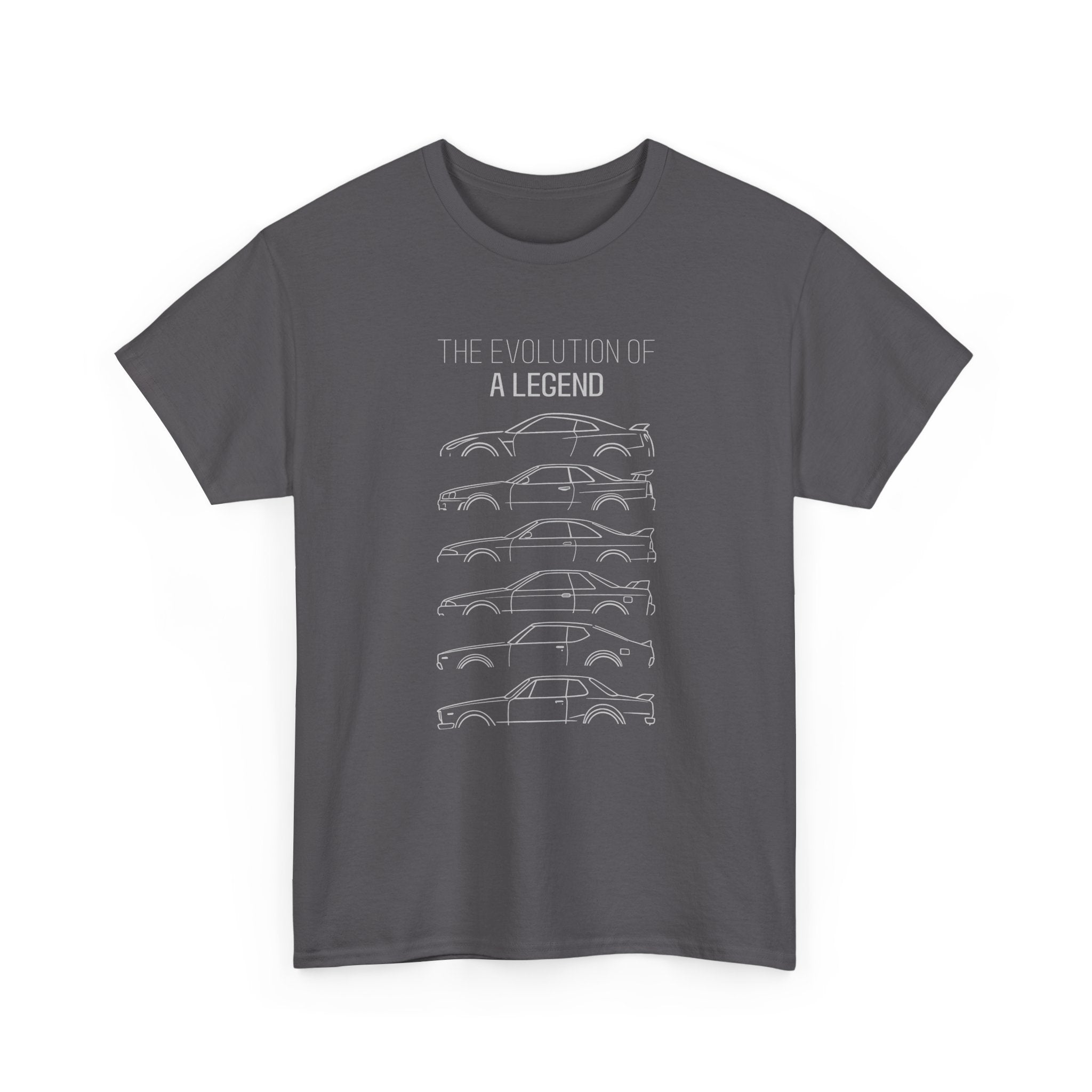 Skyline GTR Evolution JDM Legend T-Shirt | R32 R33 R34 R35 Car Guy Gift