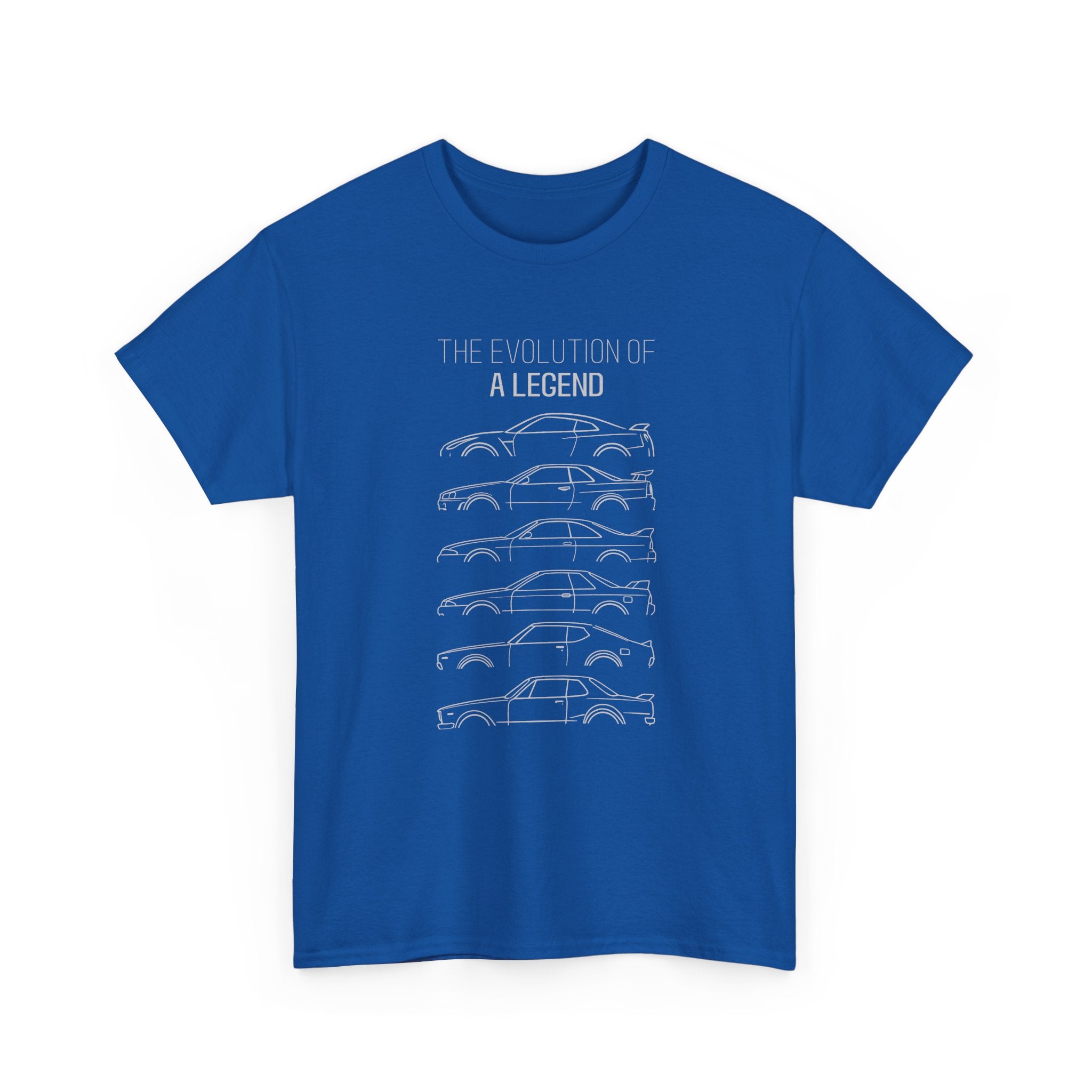 Skyline GTR Evolution JDM Legend T-Shirt | R32 R33 R34 R35 Car Guy Gift