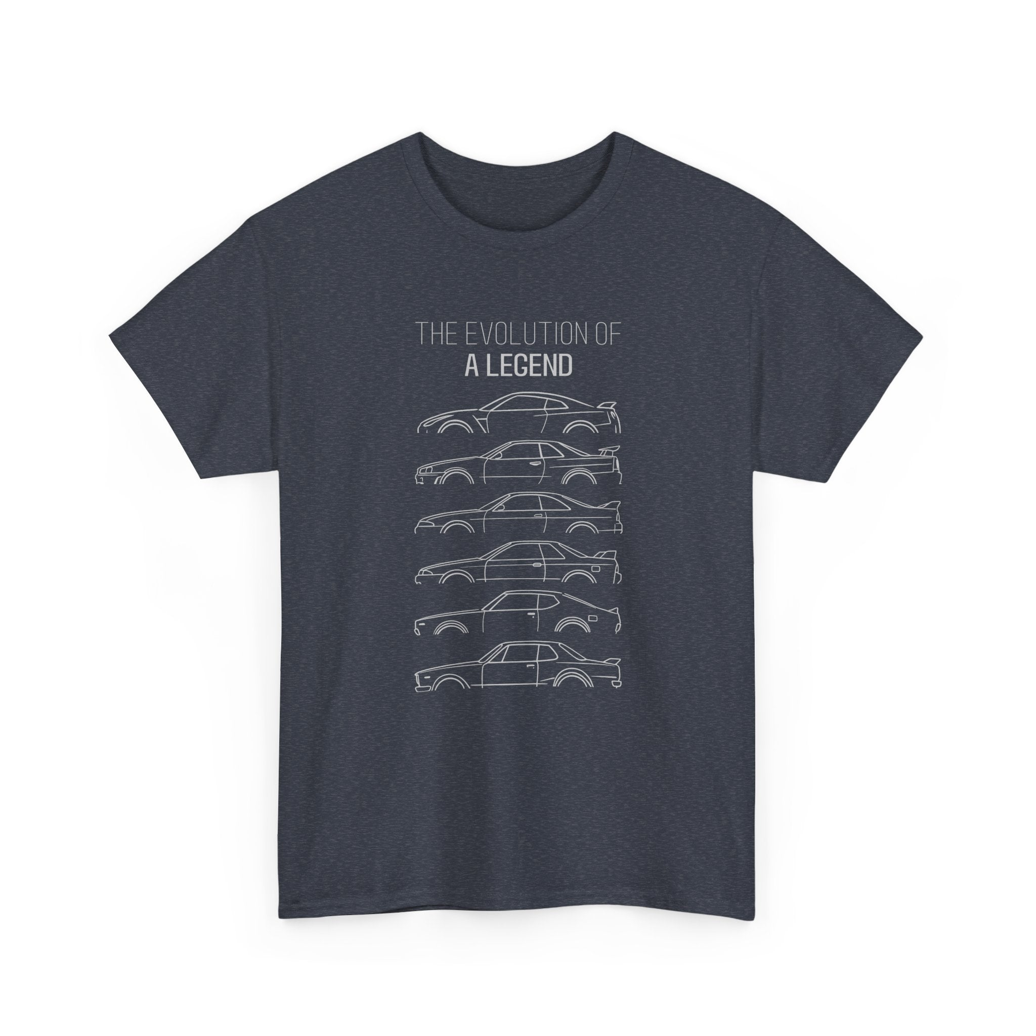 Skyline GTR Evolution JDM Legend T-Shirt | R32 R33 R34 R35 Car Guy Gift