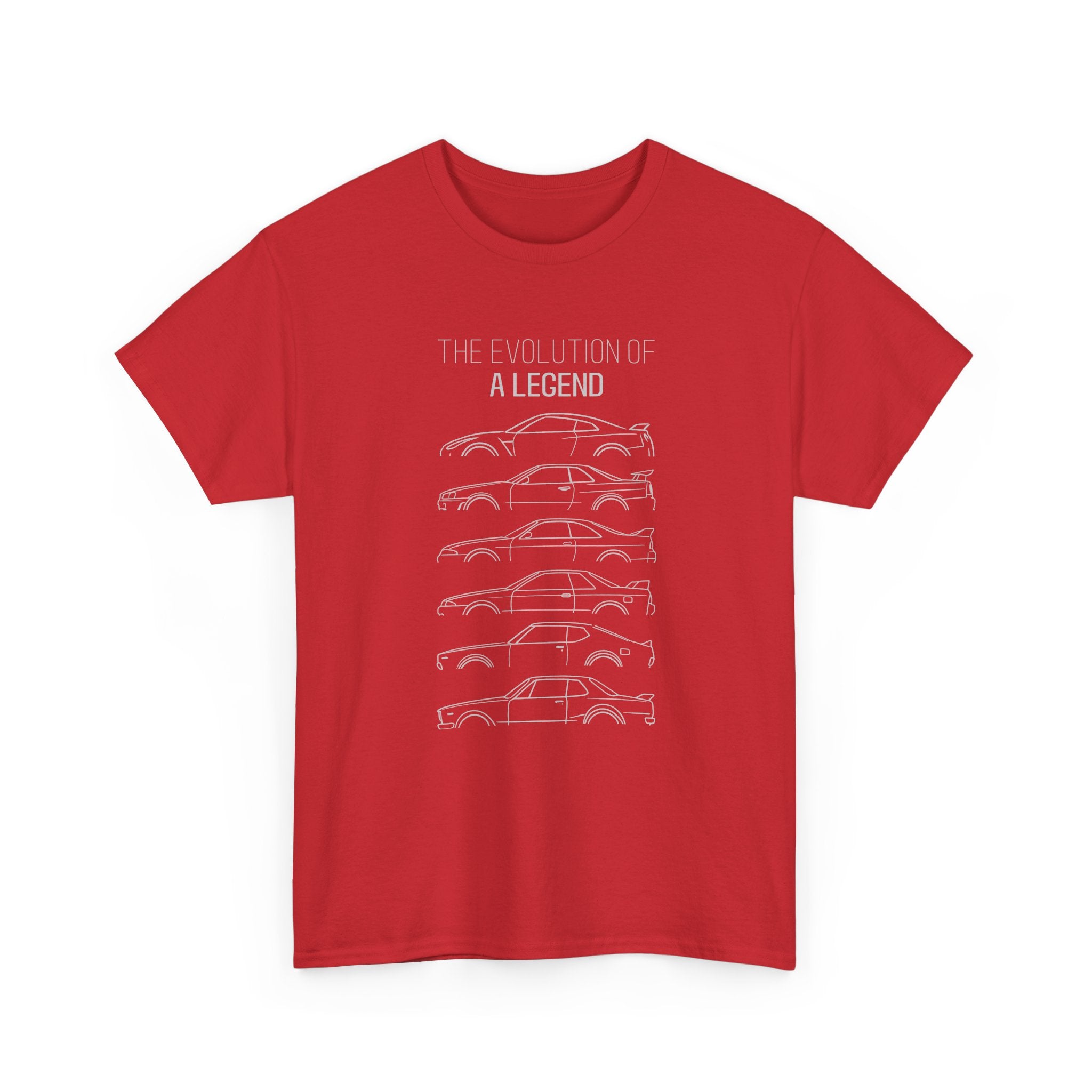 Skyline GTR Evolution JDM Legend T-Shirt | R32 R33 R34 R35 Car Guy Gift