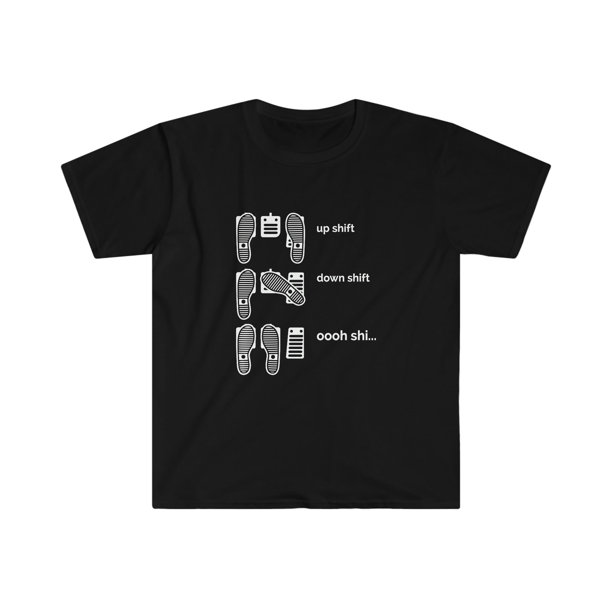 Heel Toe Rev Match T-Shirt | Manual Car Enthusiast Gift